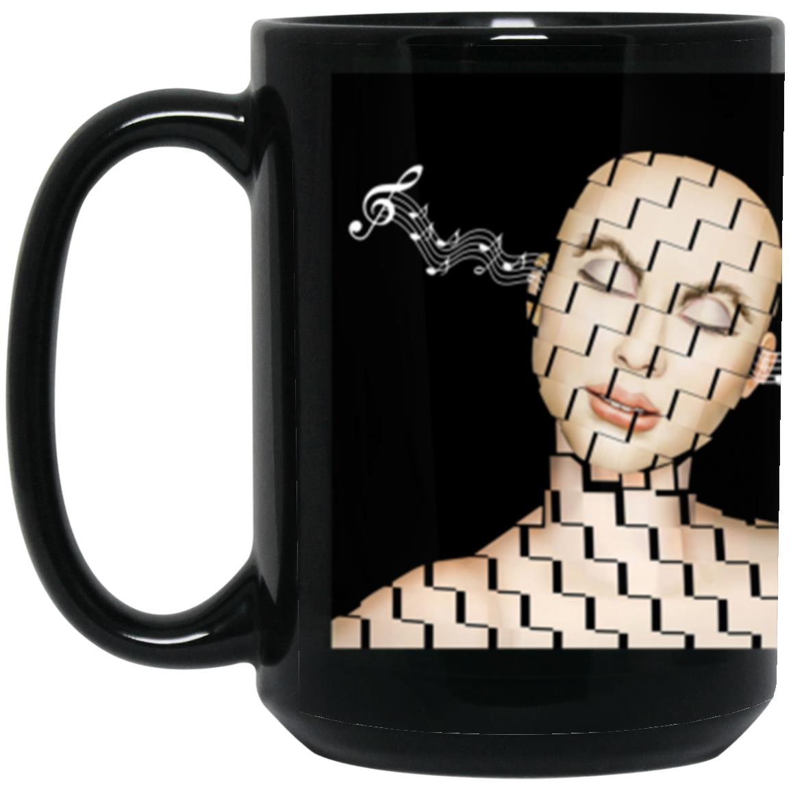 Dancing In The Dark -15oz Black Mug