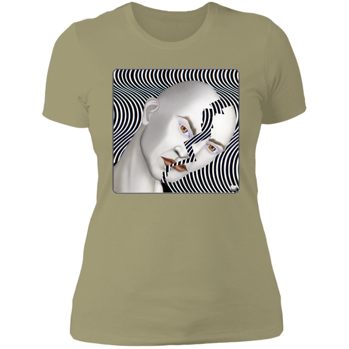 Cracked Until Coffee - Women's Fitted T-Shirt