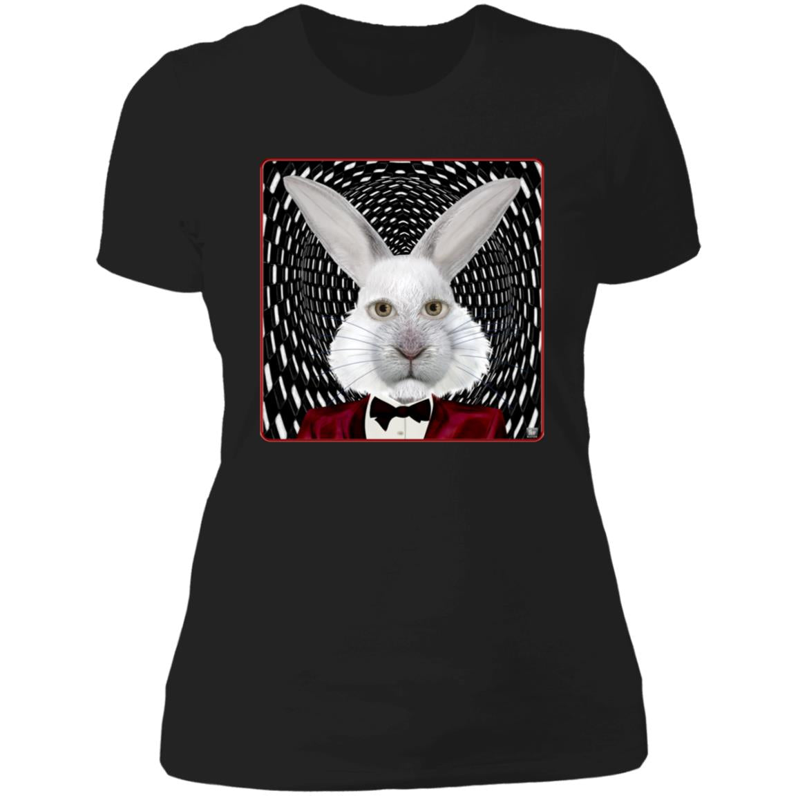 The White Rabbit - Women's Fitted T-Shirt