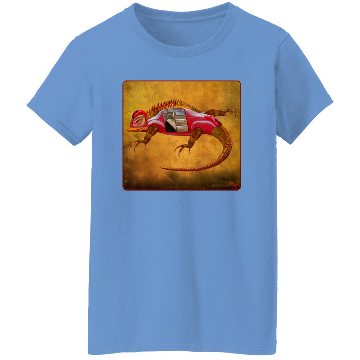 Uber Lizard - Red - Women's Relaxed Fit T-Shirt