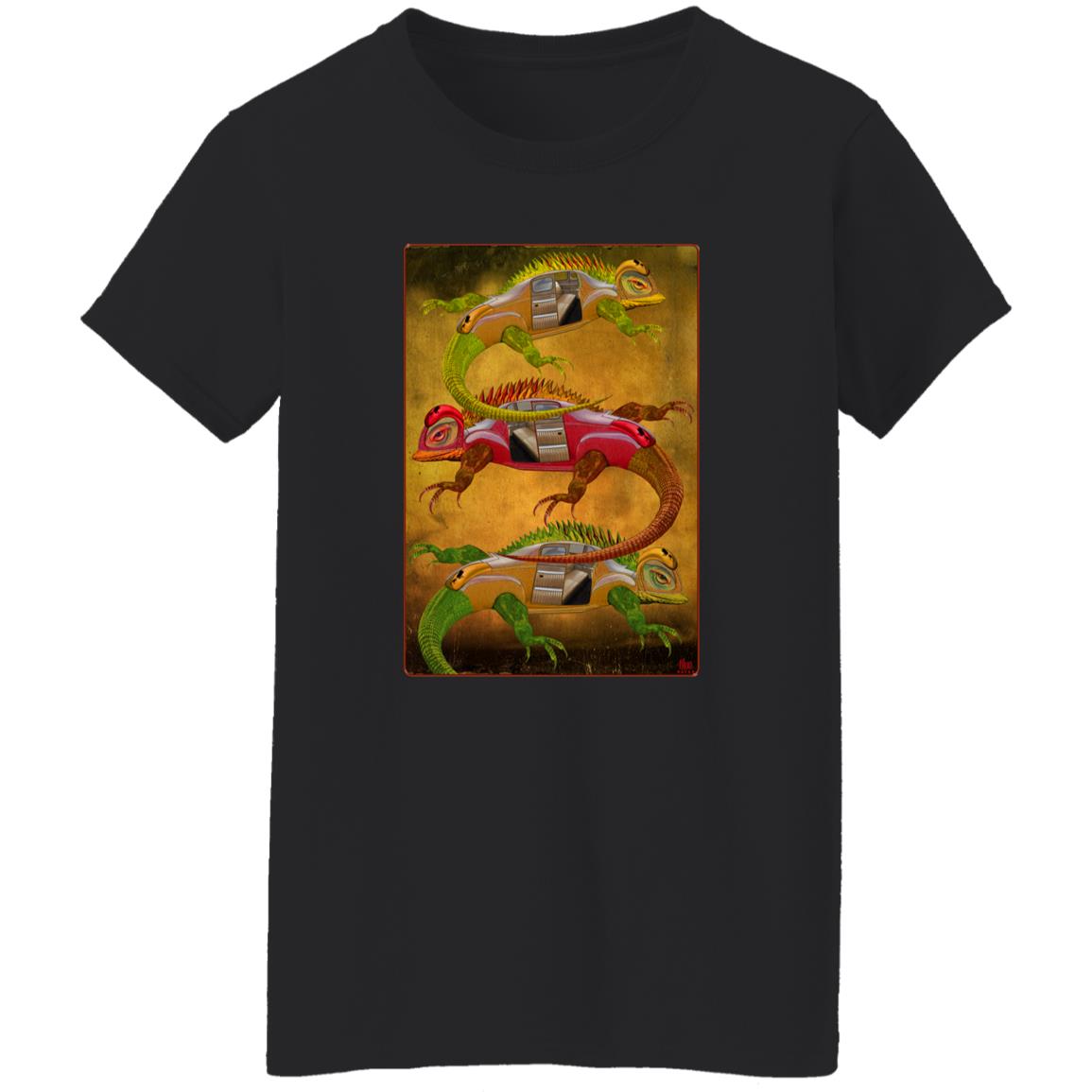 Uber Lizards - Women's Relaxed Fit T-Shirt