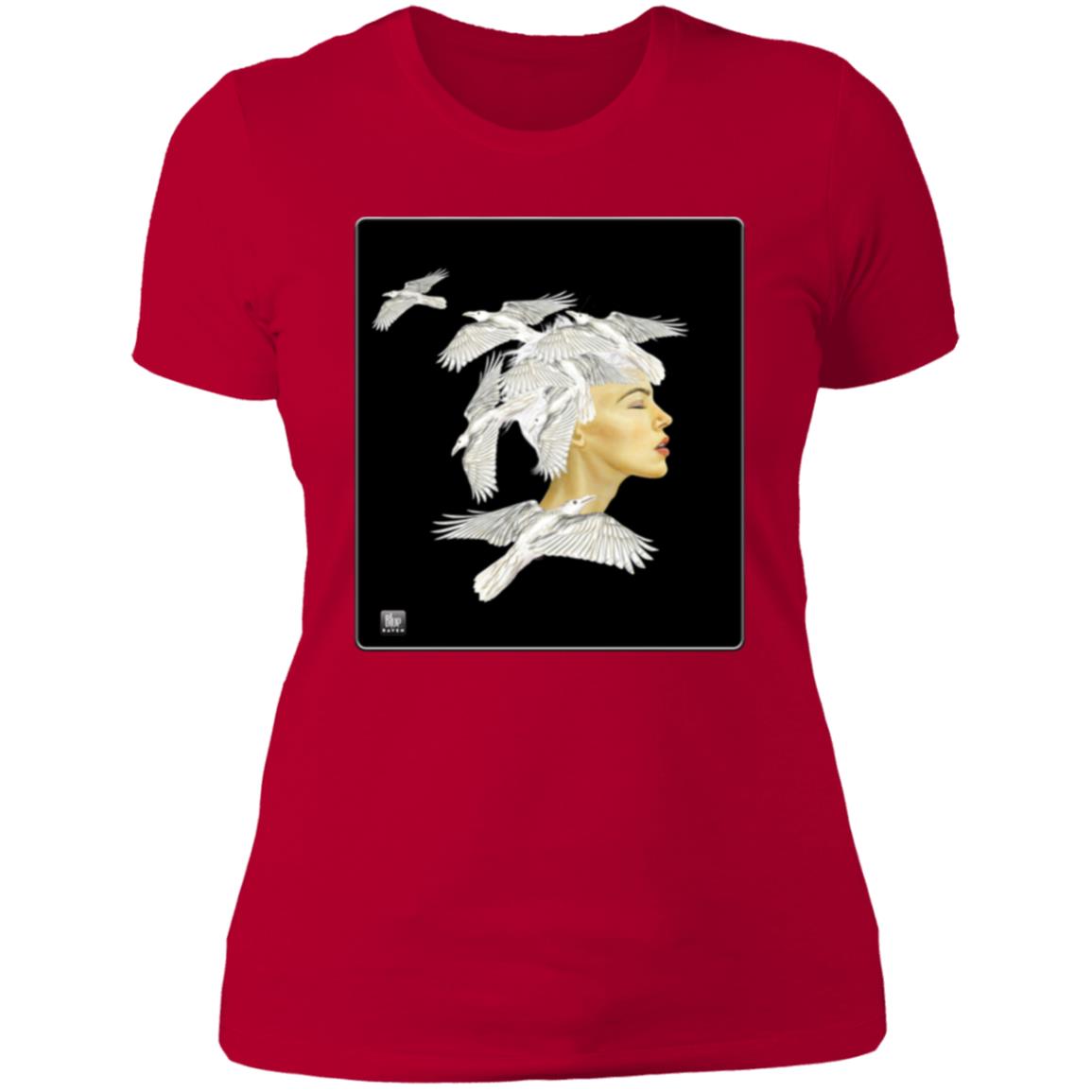 Raven Flight - Women's Fitted T-Shirt