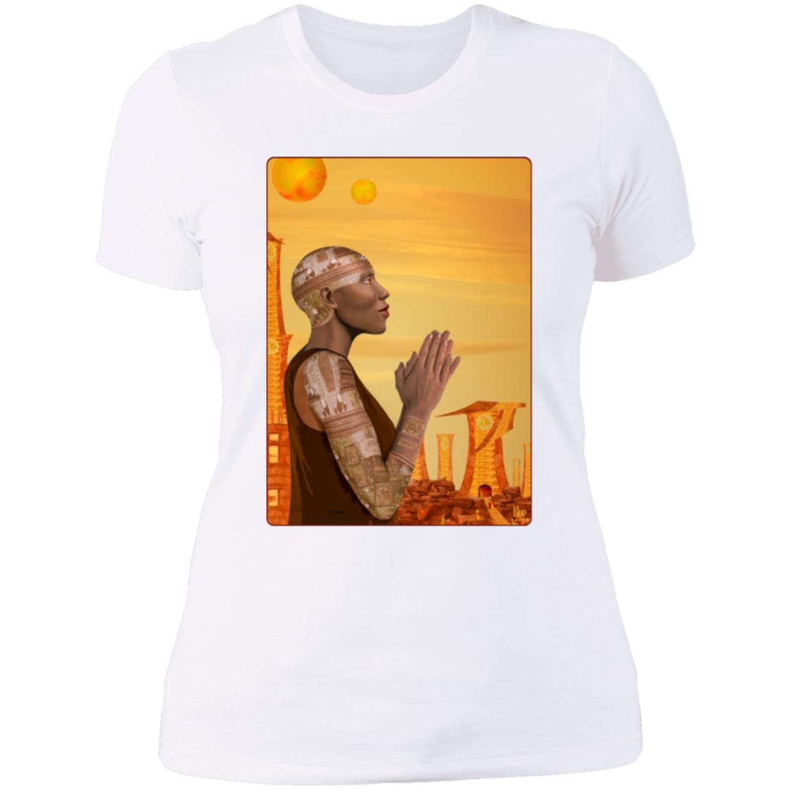 A Different Sky - Women's Fitted T-Shirt