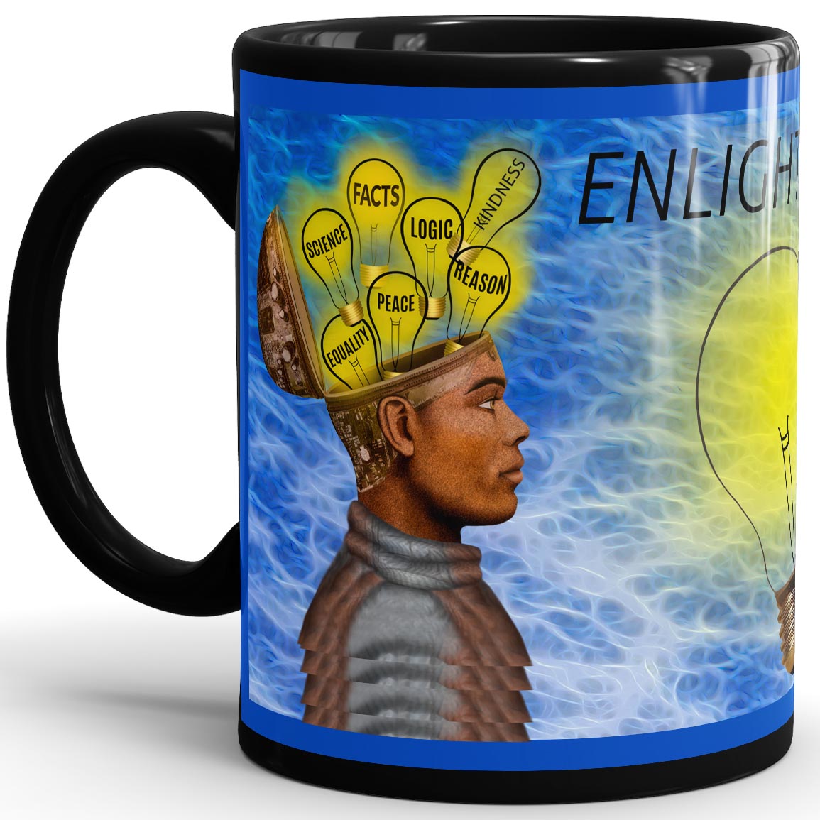 Enlightenment - 11oz Black Mug