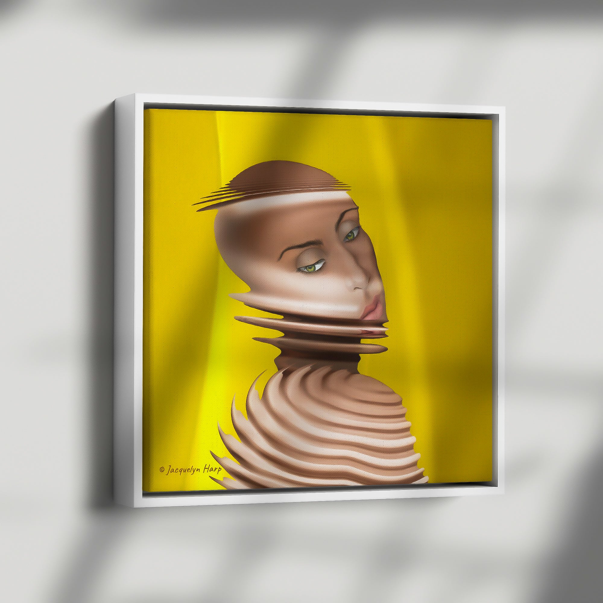 Enigmatic Dimensions - Framed Art