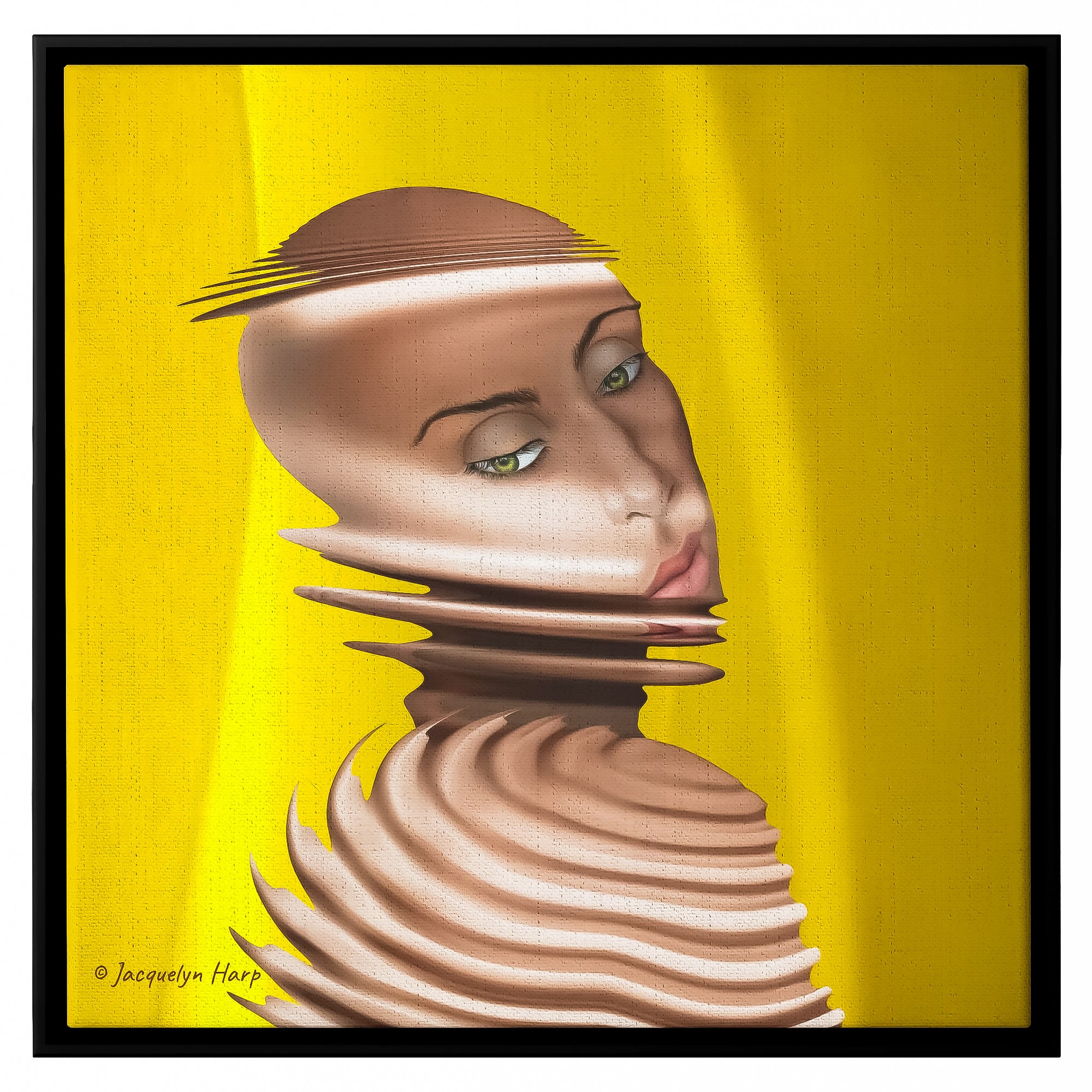 Enigmatic Dimensions - Framed Art