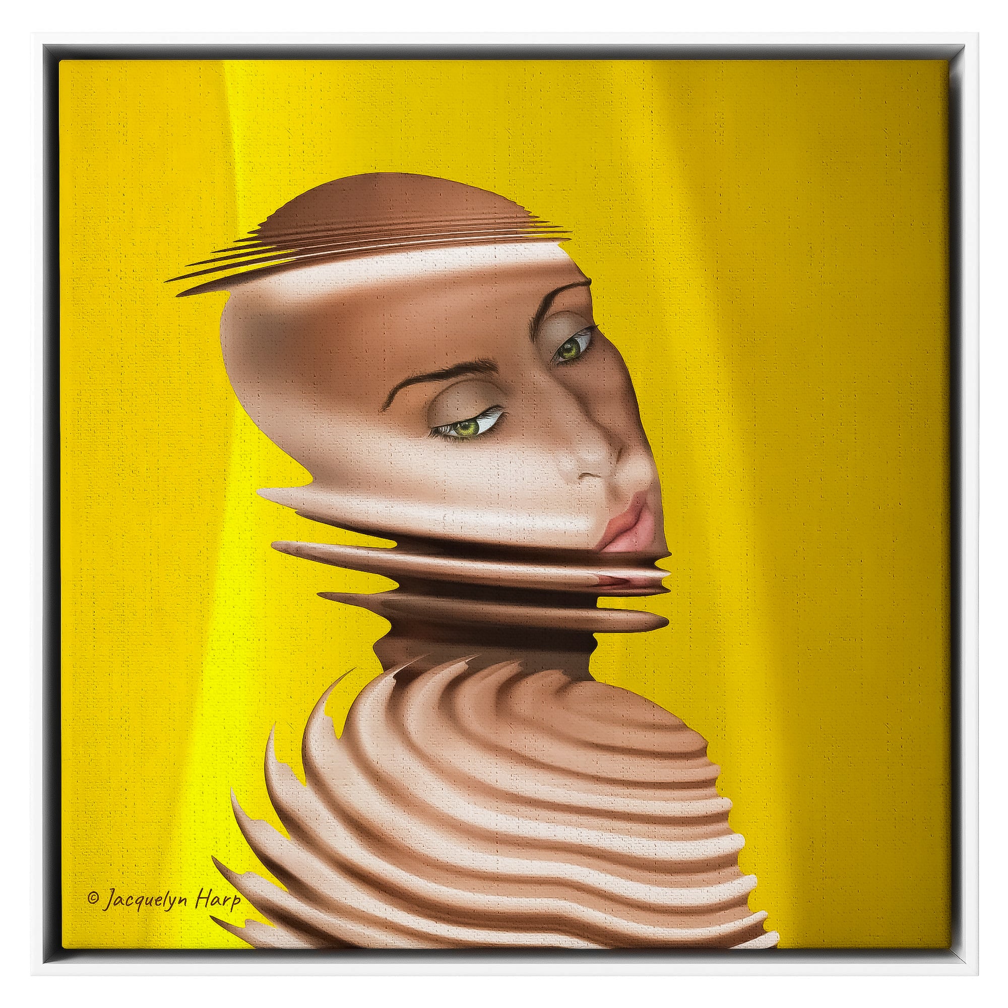 Enigmatic Dimensions - Framed Art