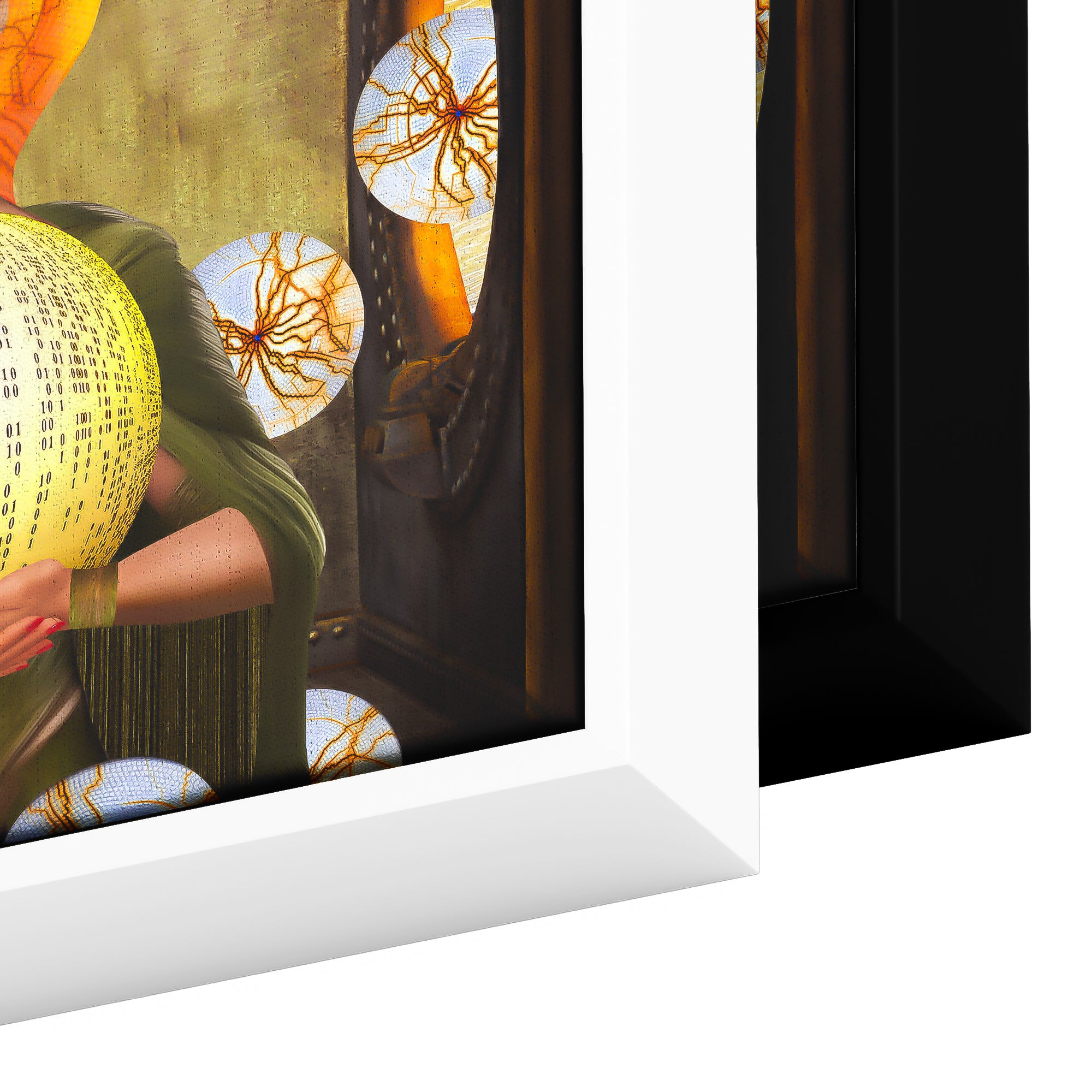 Future Humans No. 7 - Framed Art