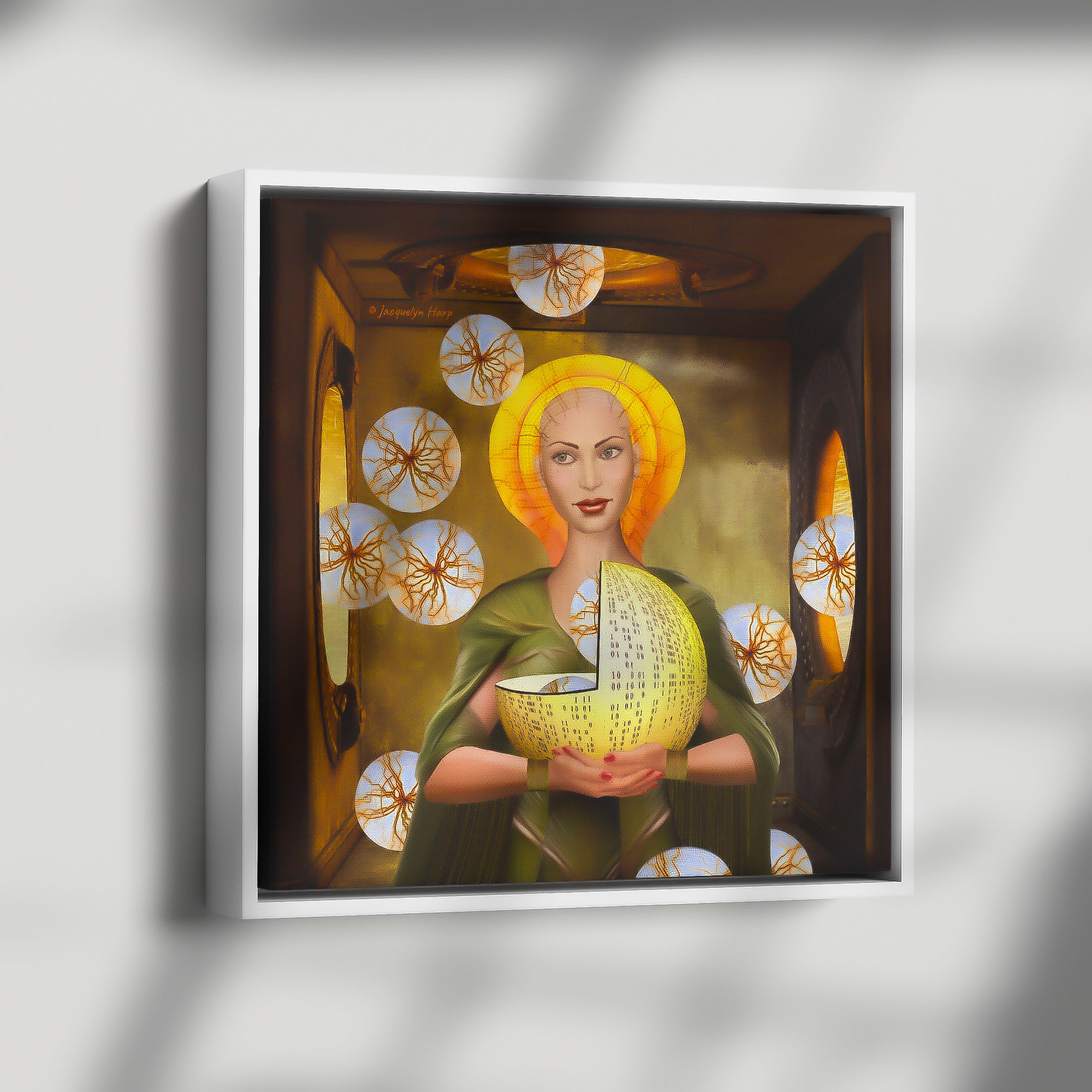 Future Humans No. 7 - Framed Art