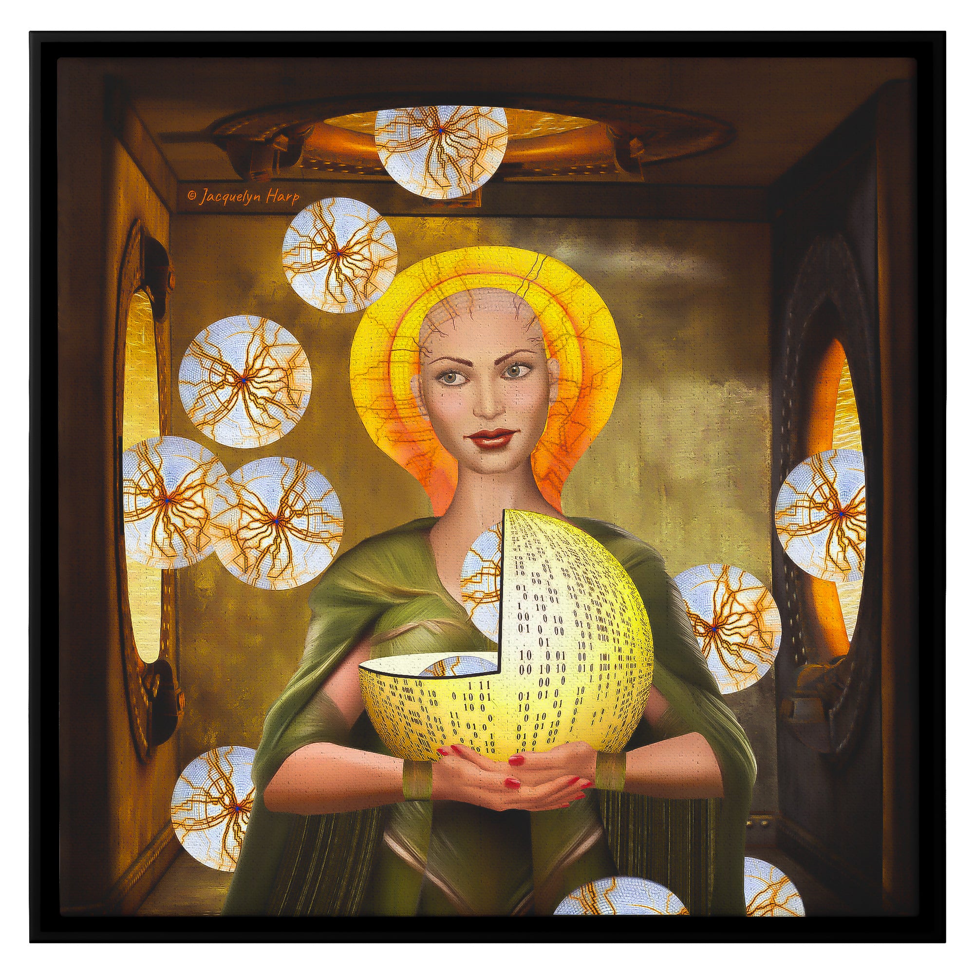Future Humans No. 7 - Framed Art