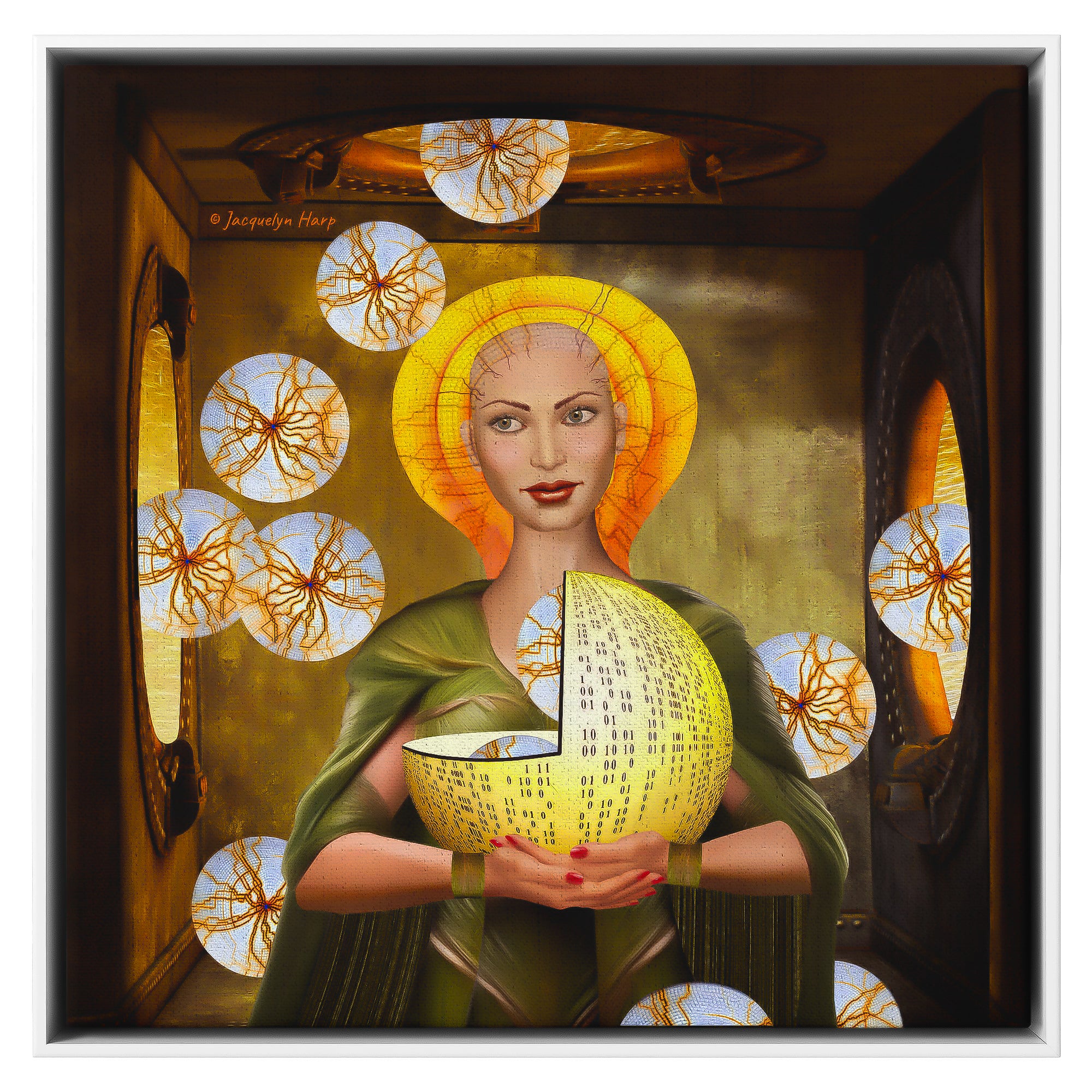 Future Humans No. 7 - Framed Art