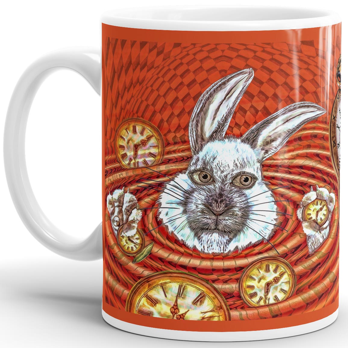 I'm Late -11oz White Mug