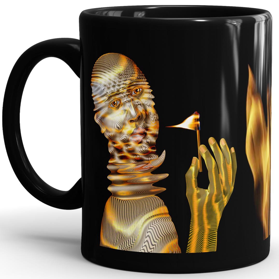 I'm On Fire - 11oz Black Mug