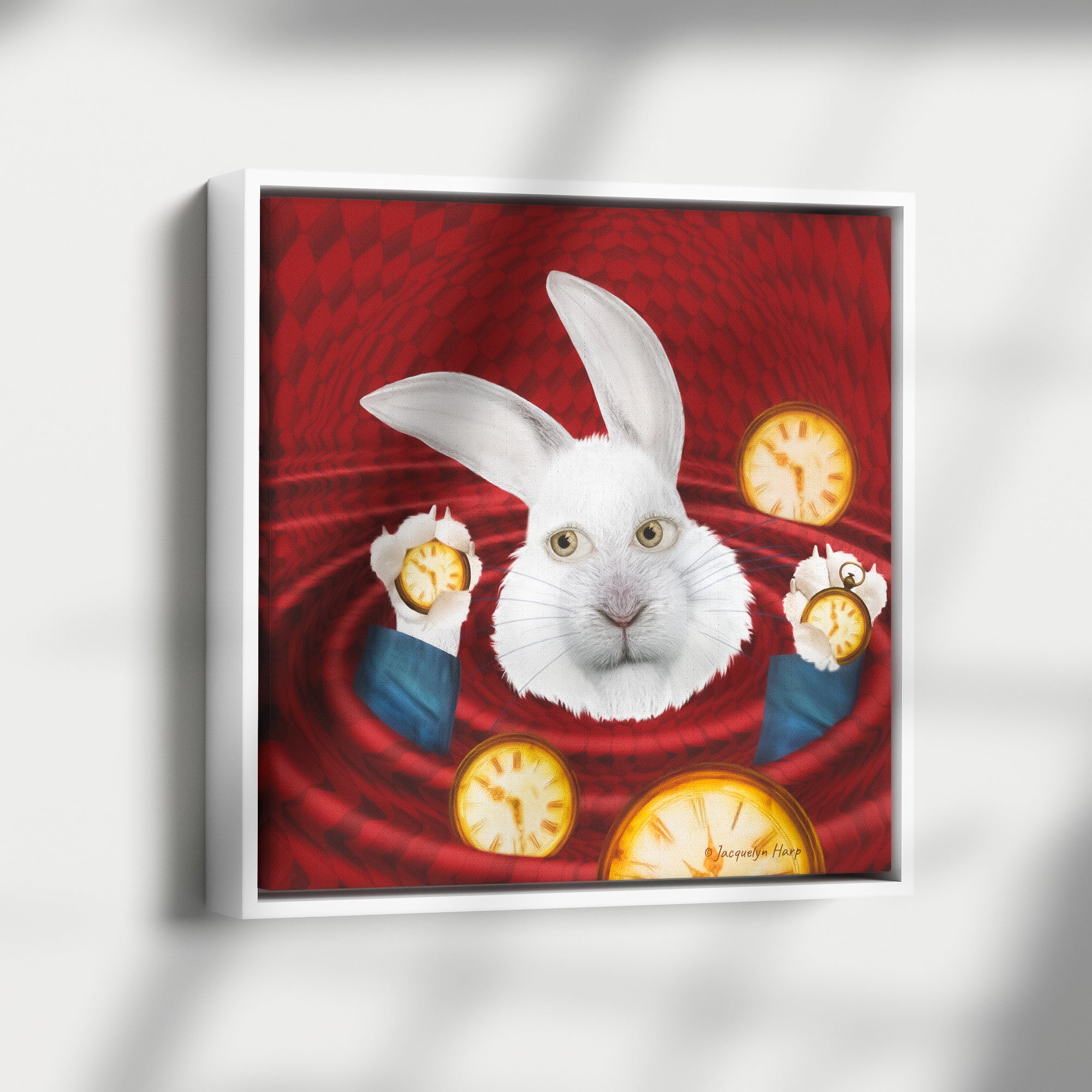 I'm Late - Framed Art