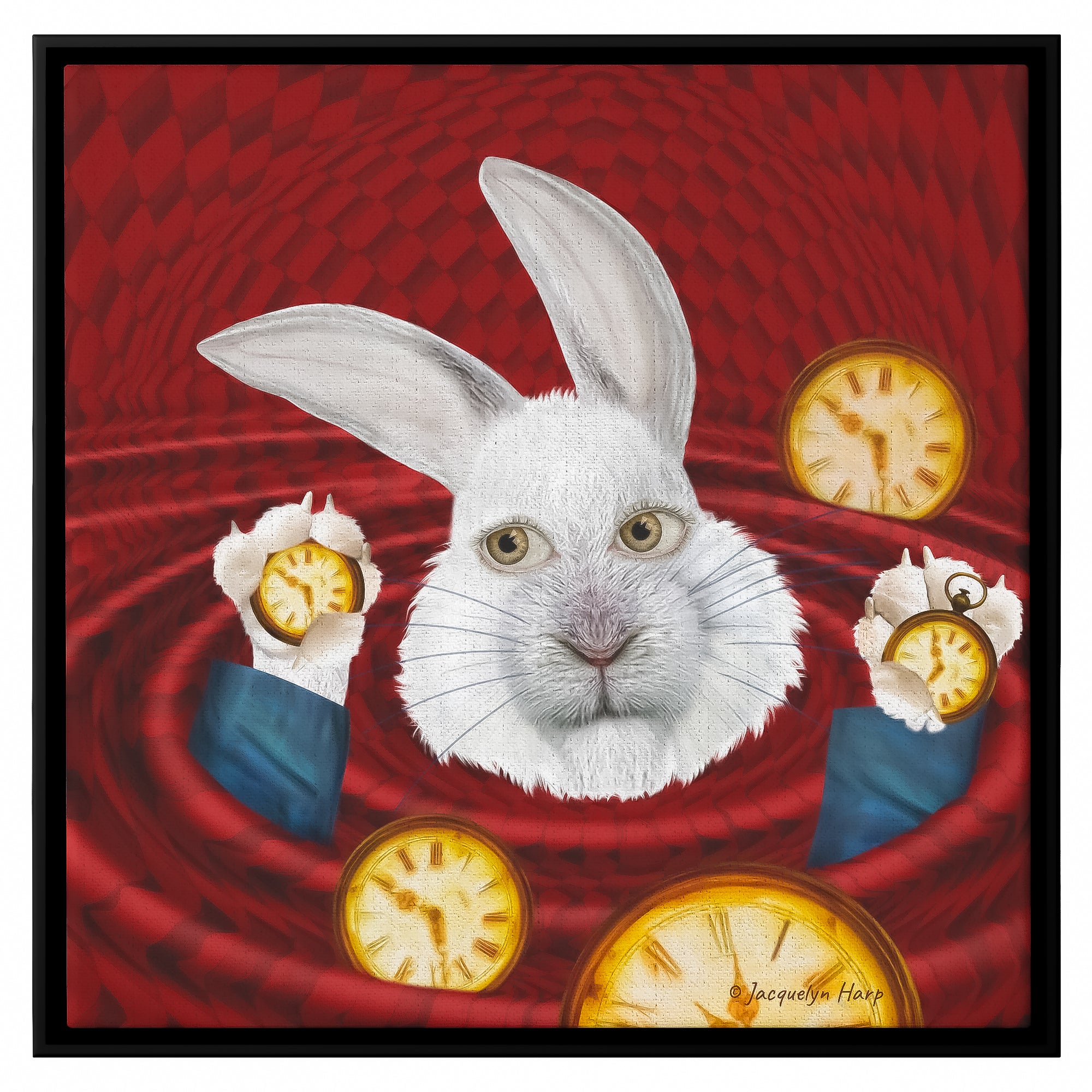 I'm Late - Framed Art