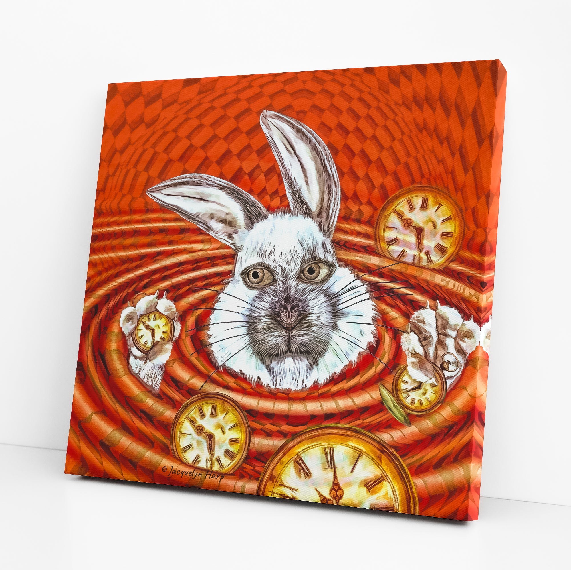 I'm Late II - Canvas Art