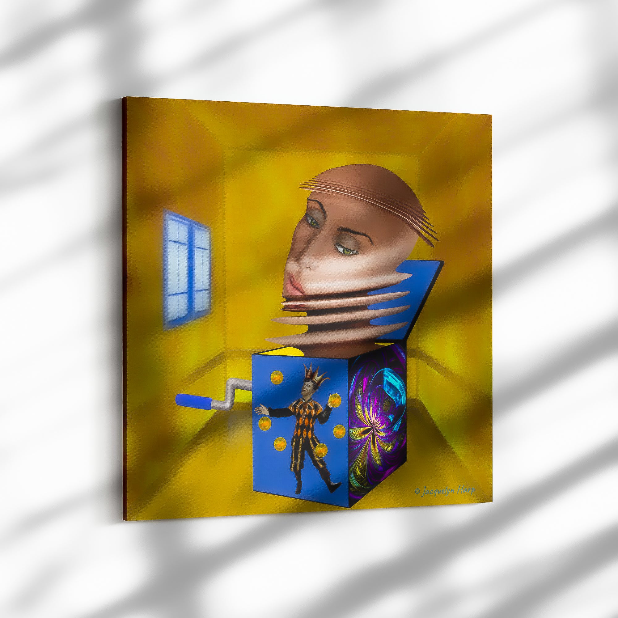 Jill In The Box - Canvas Art