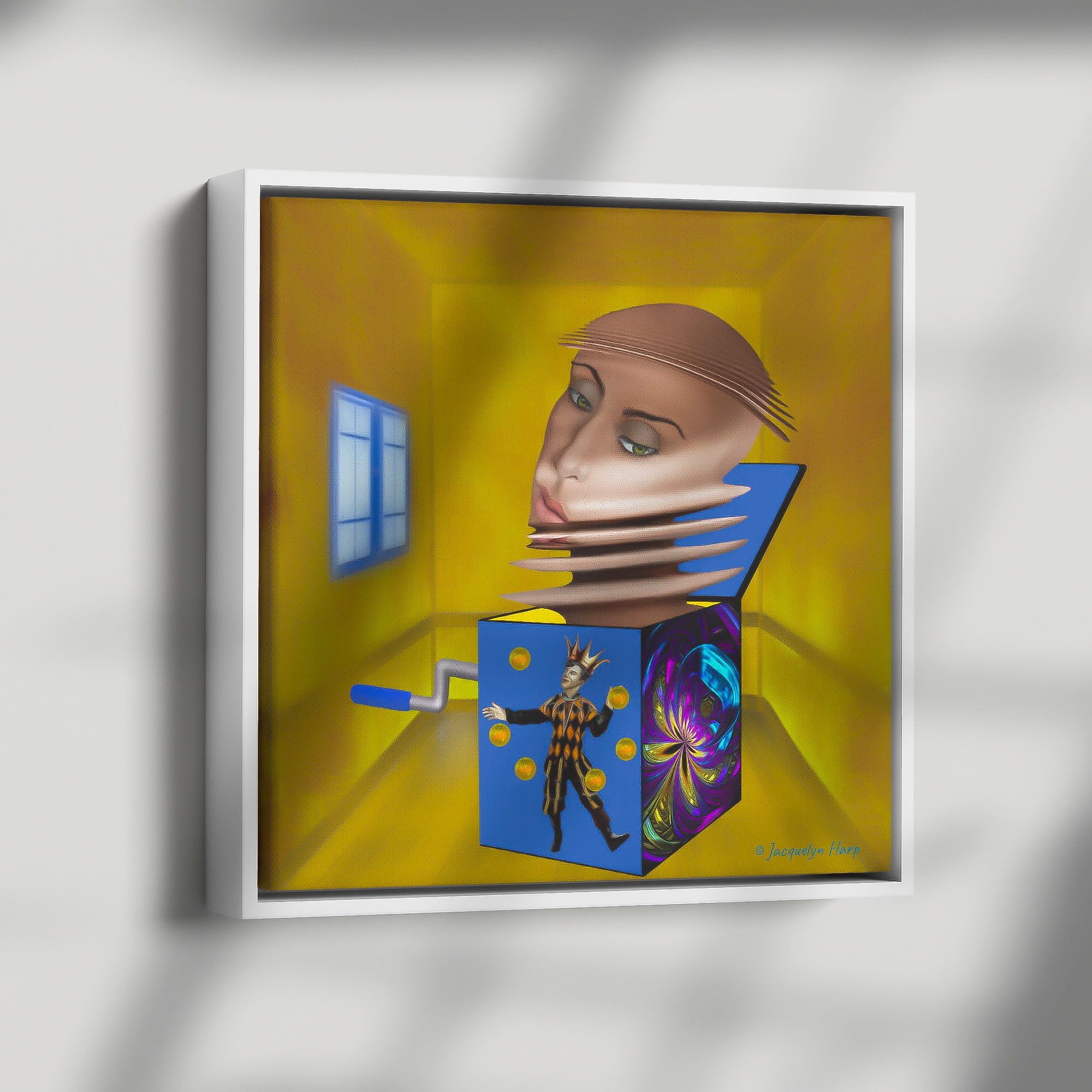 Jill In The Box - Framed Art