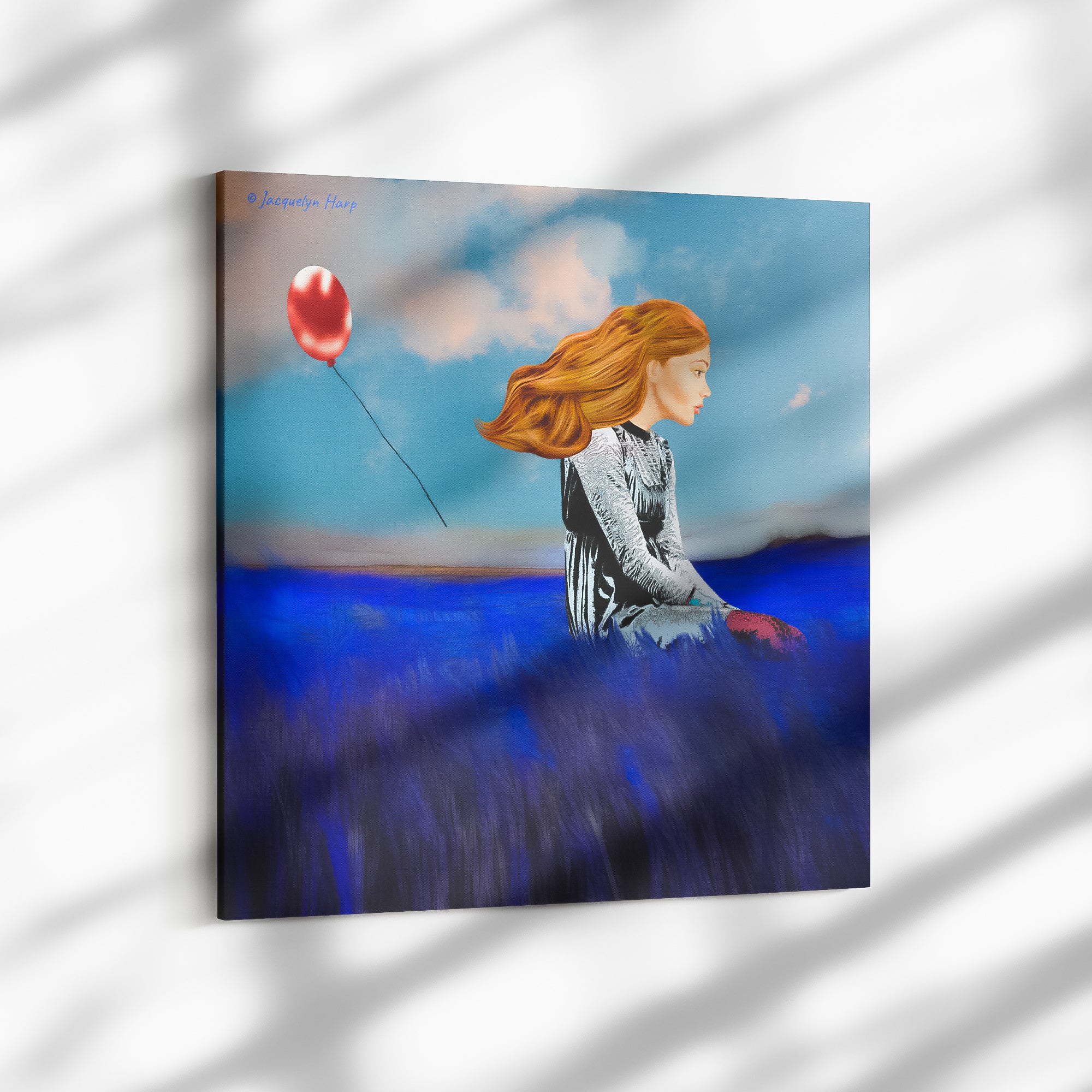 Lana In The Meadow - Canvas Art