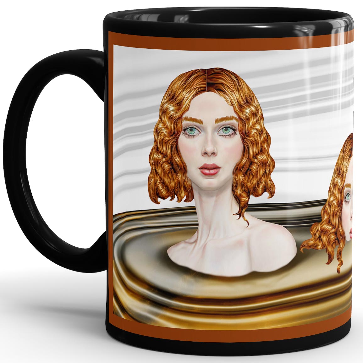 Melting - 11oz Black Mug