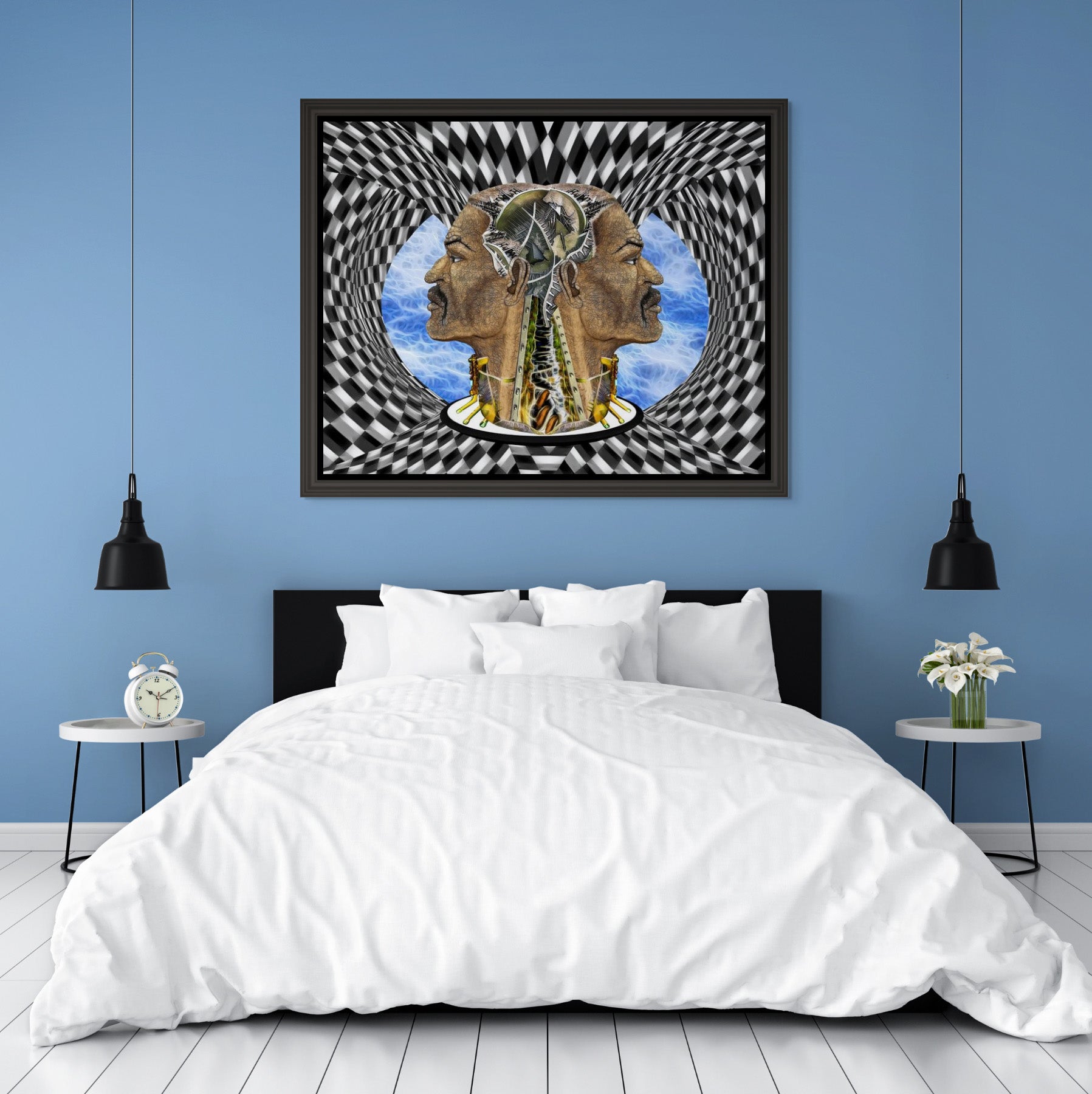 Men In The Machine - Canvas Art