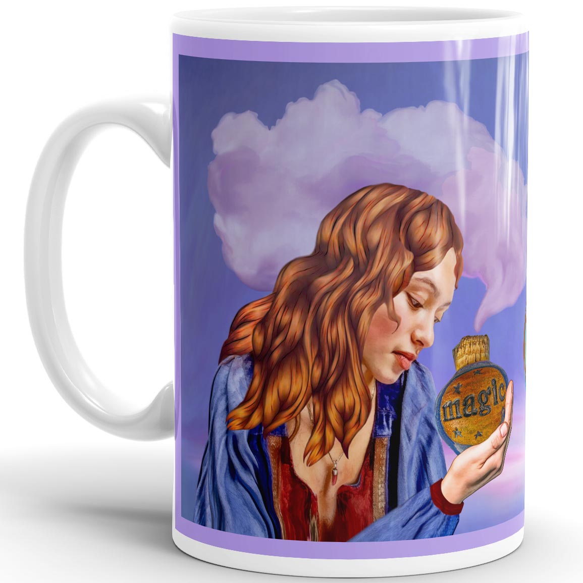 Misty Magic - 15oz White Mug