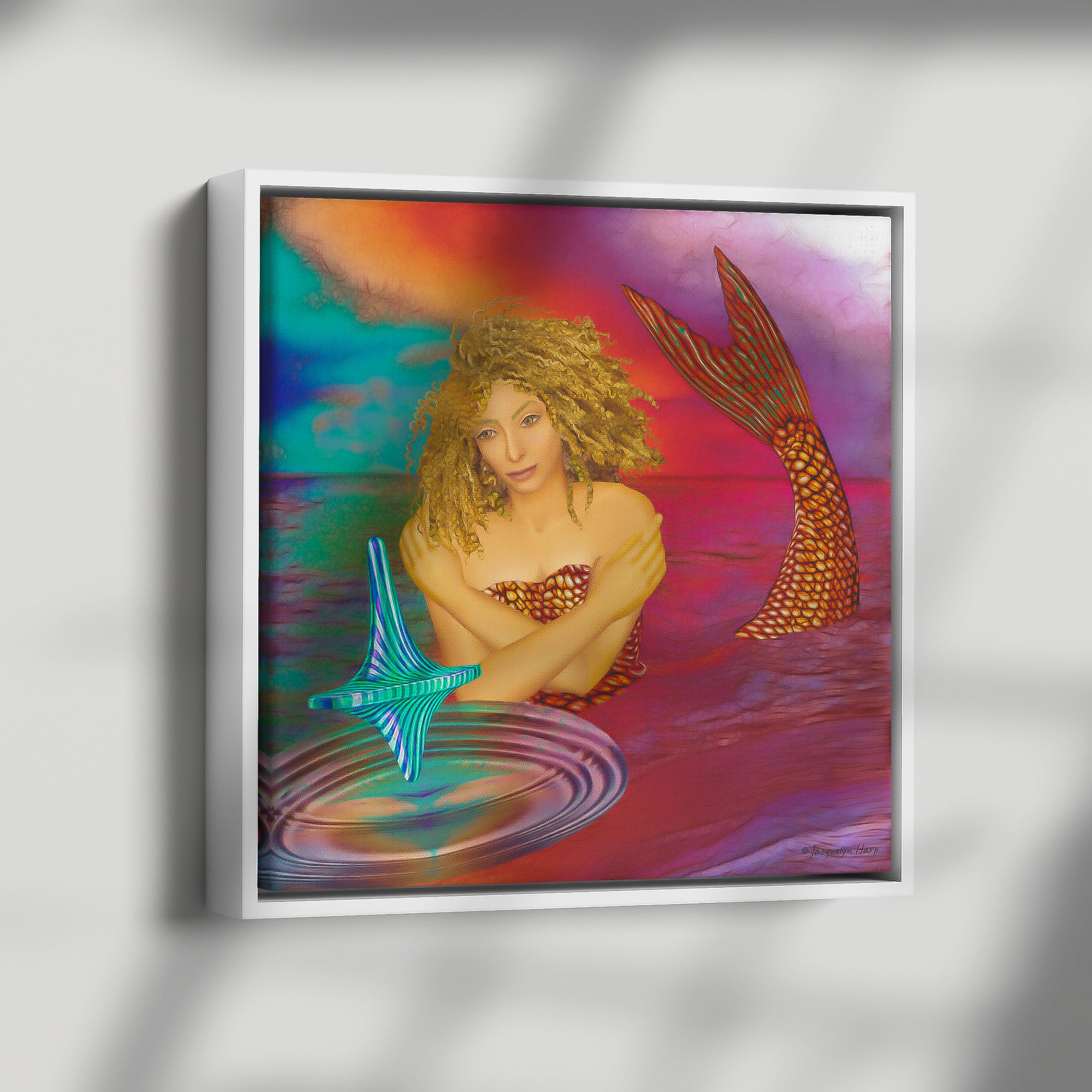 Mermaid Games - Framed Art