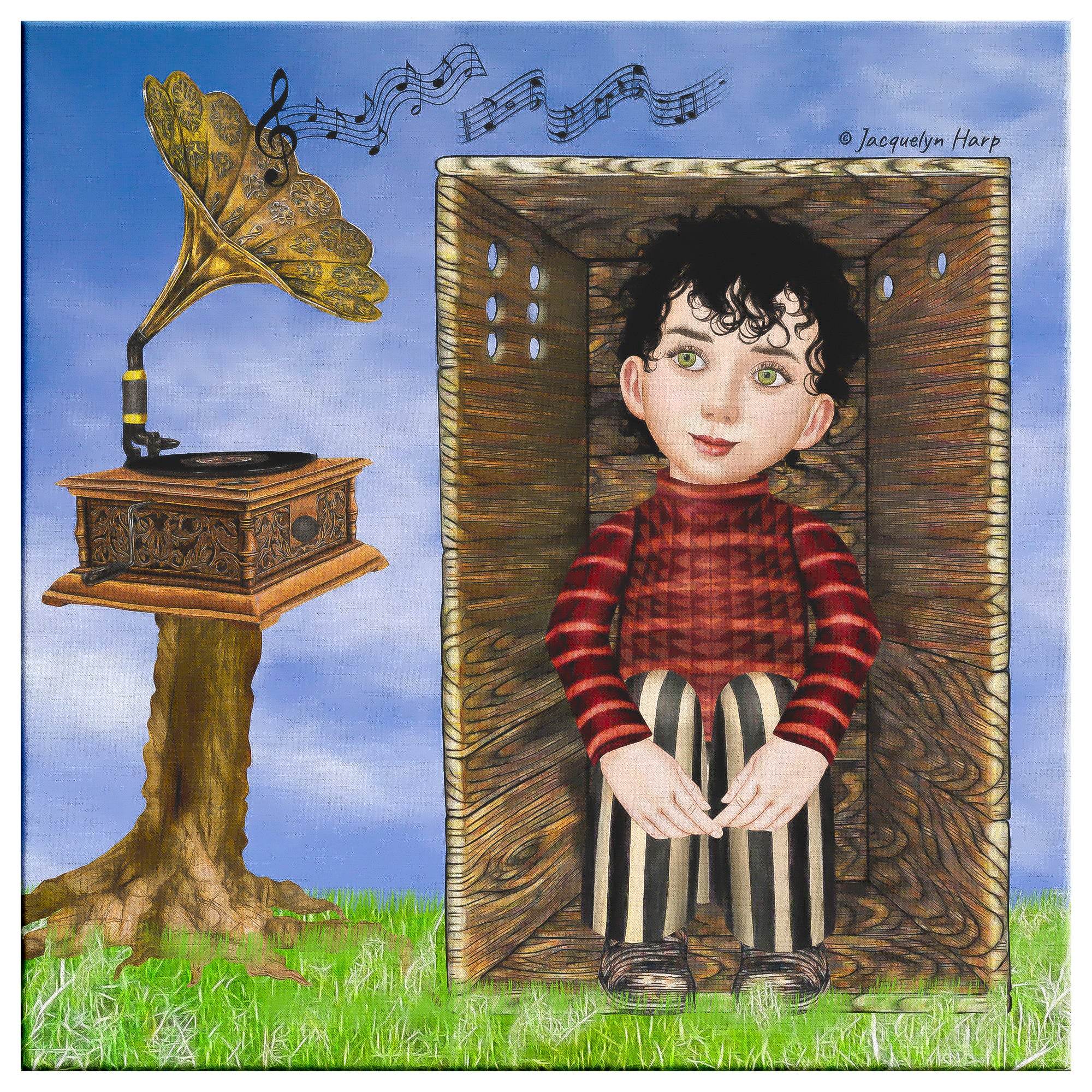 Music Box - Canvas Art