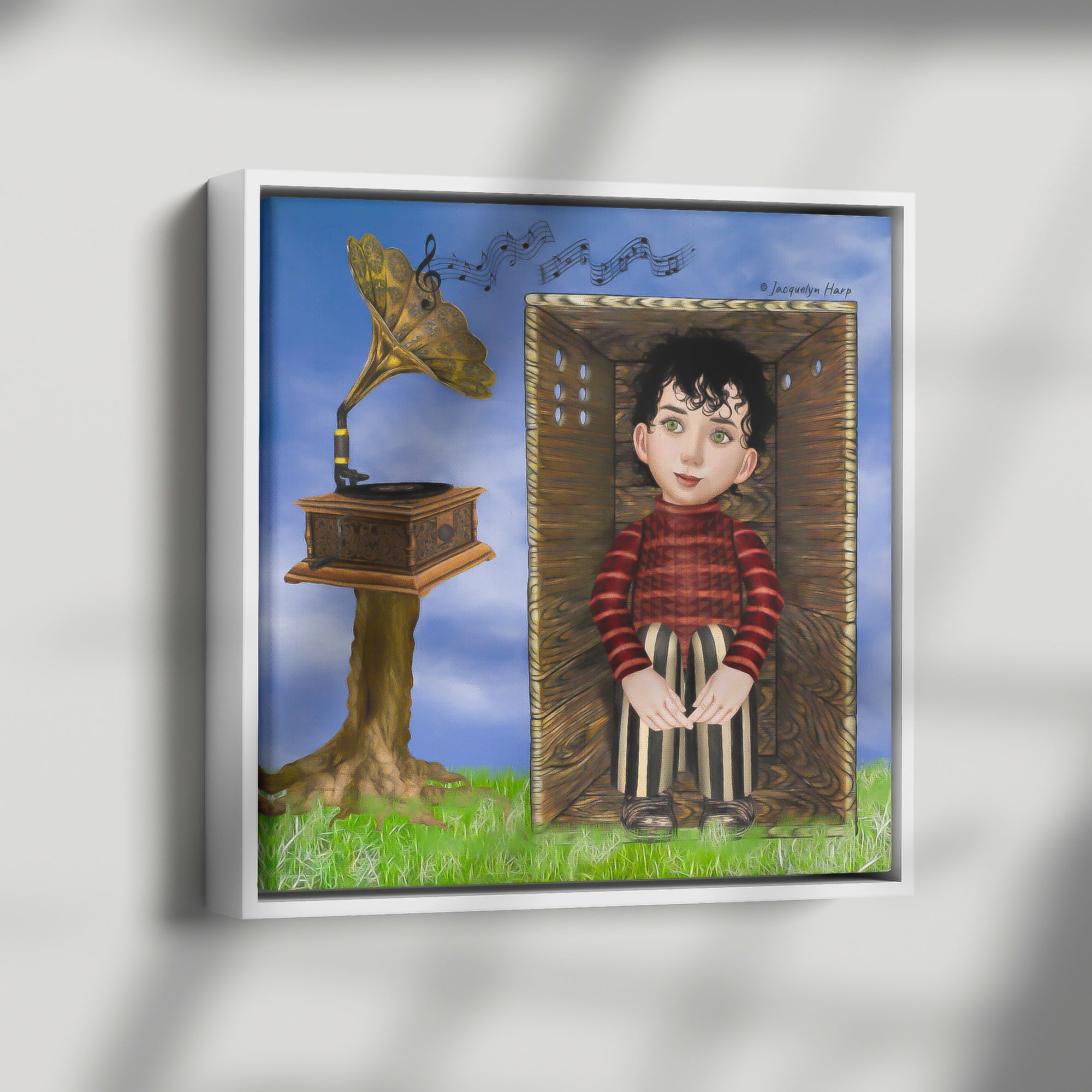 Music Box - Framed Art
