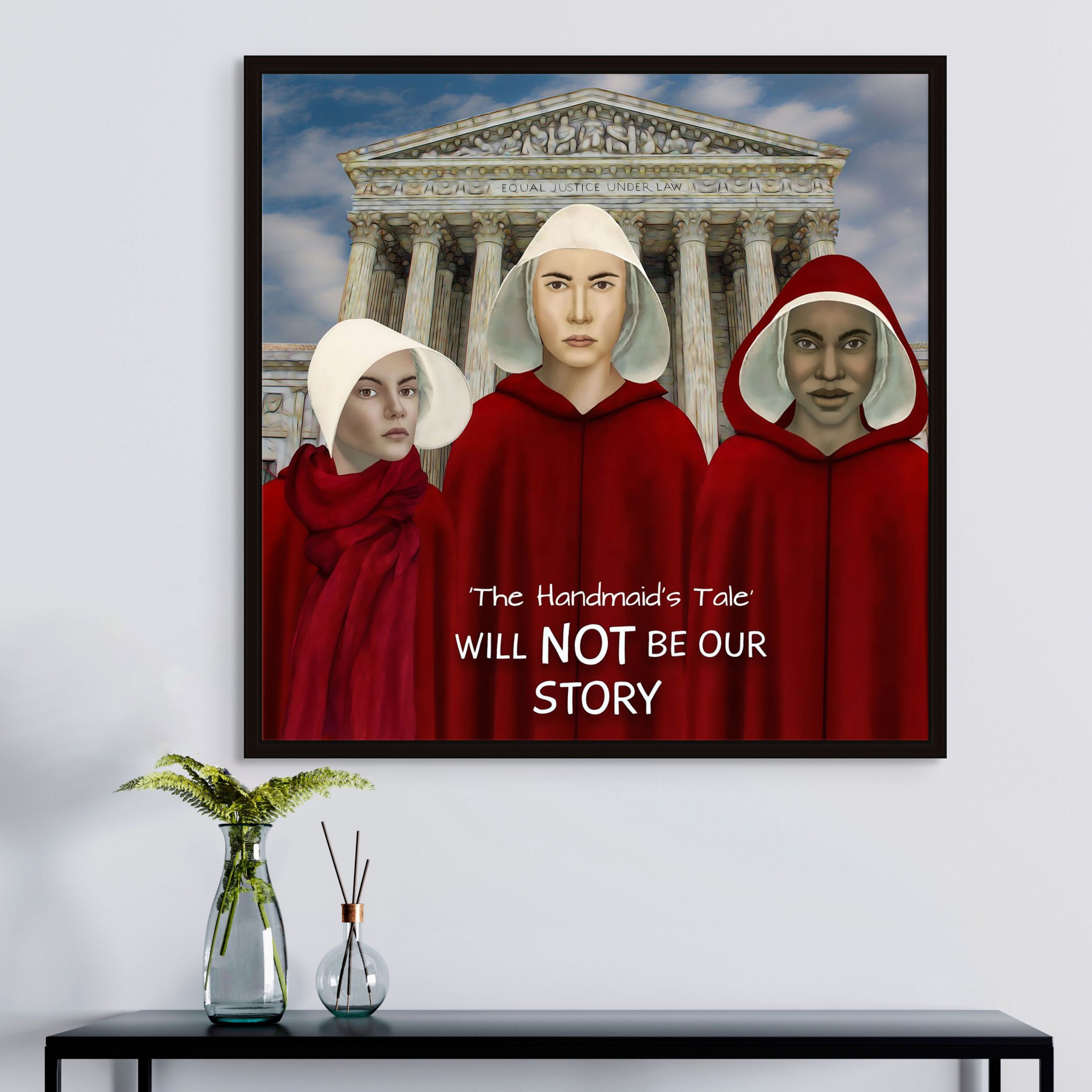 Not Our Story - Framed Art