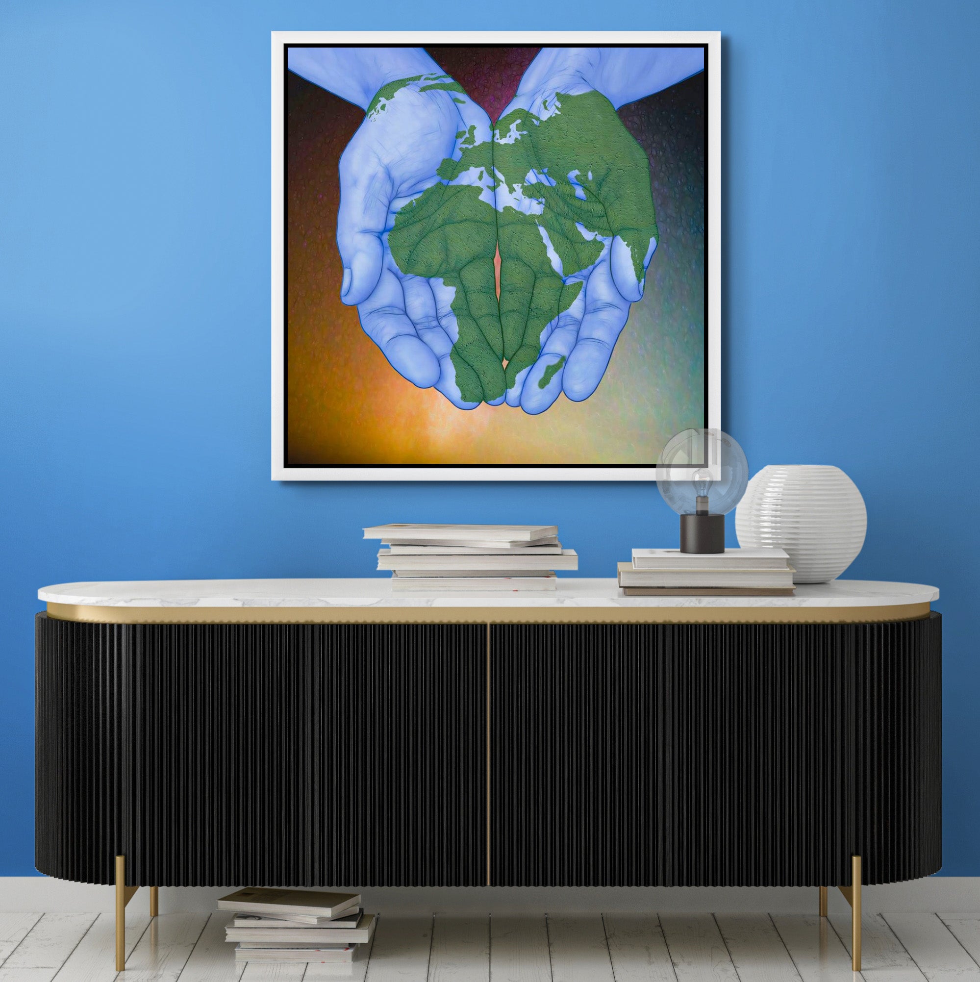 Other Side Of The World - Framed Art