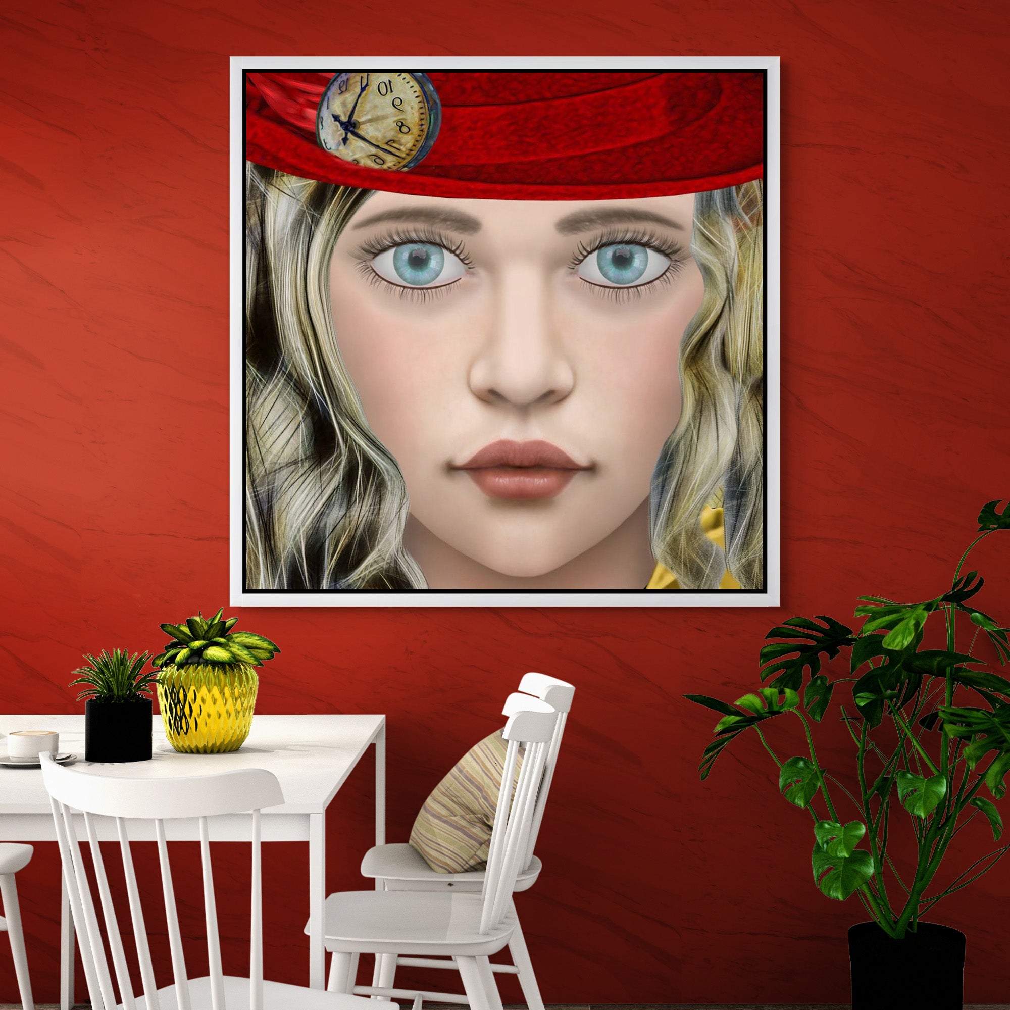 Portrait Of Alice - Canvas Art