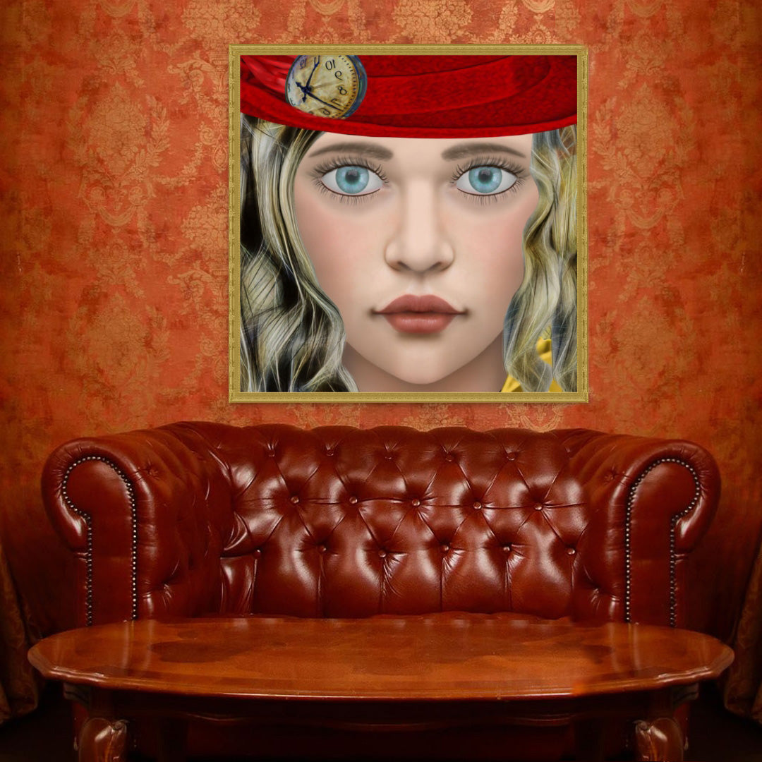 Portrait Of Alice - Canvas Art