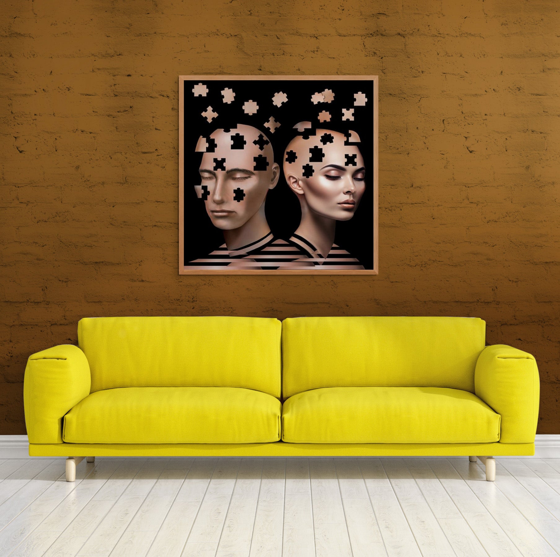 Puzzled - Canvas Art