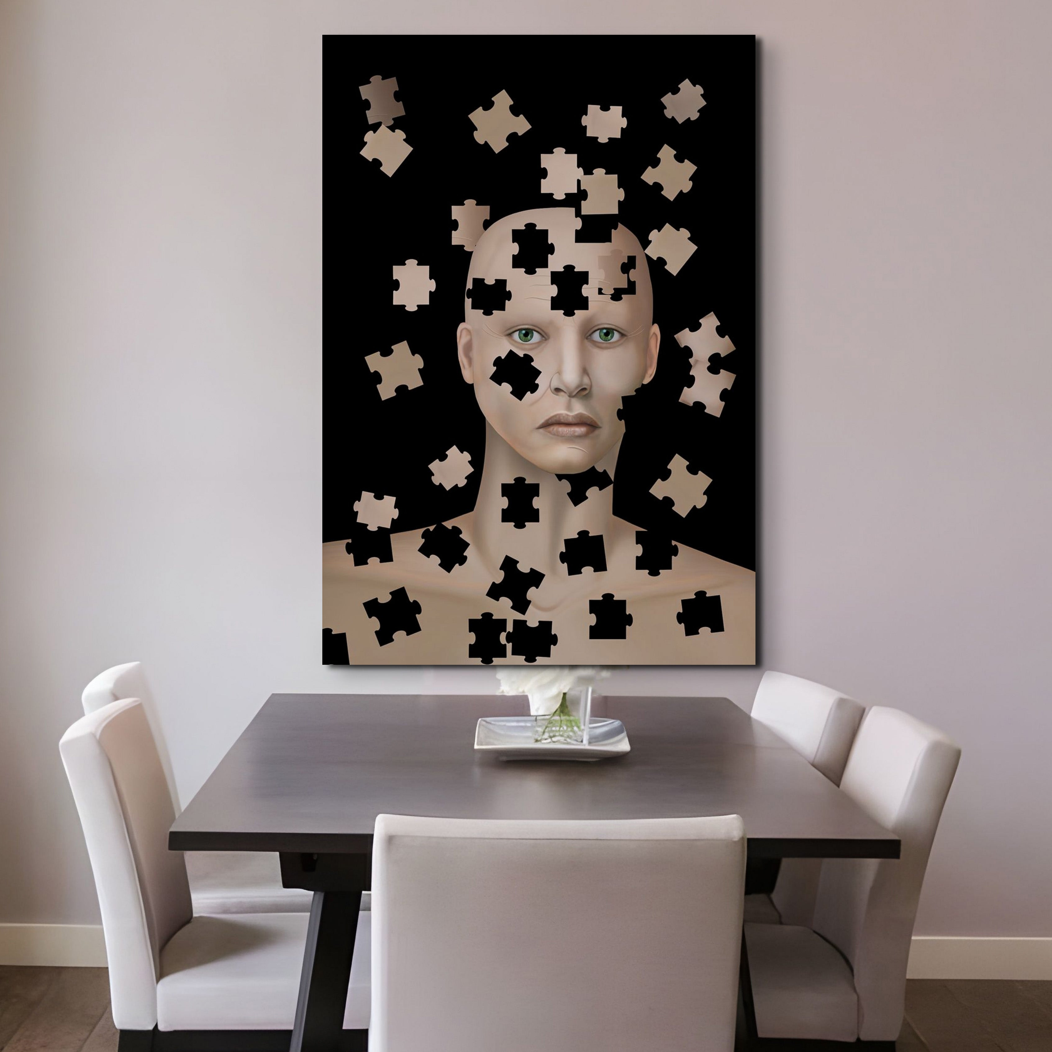 Puzzling - Framed Art