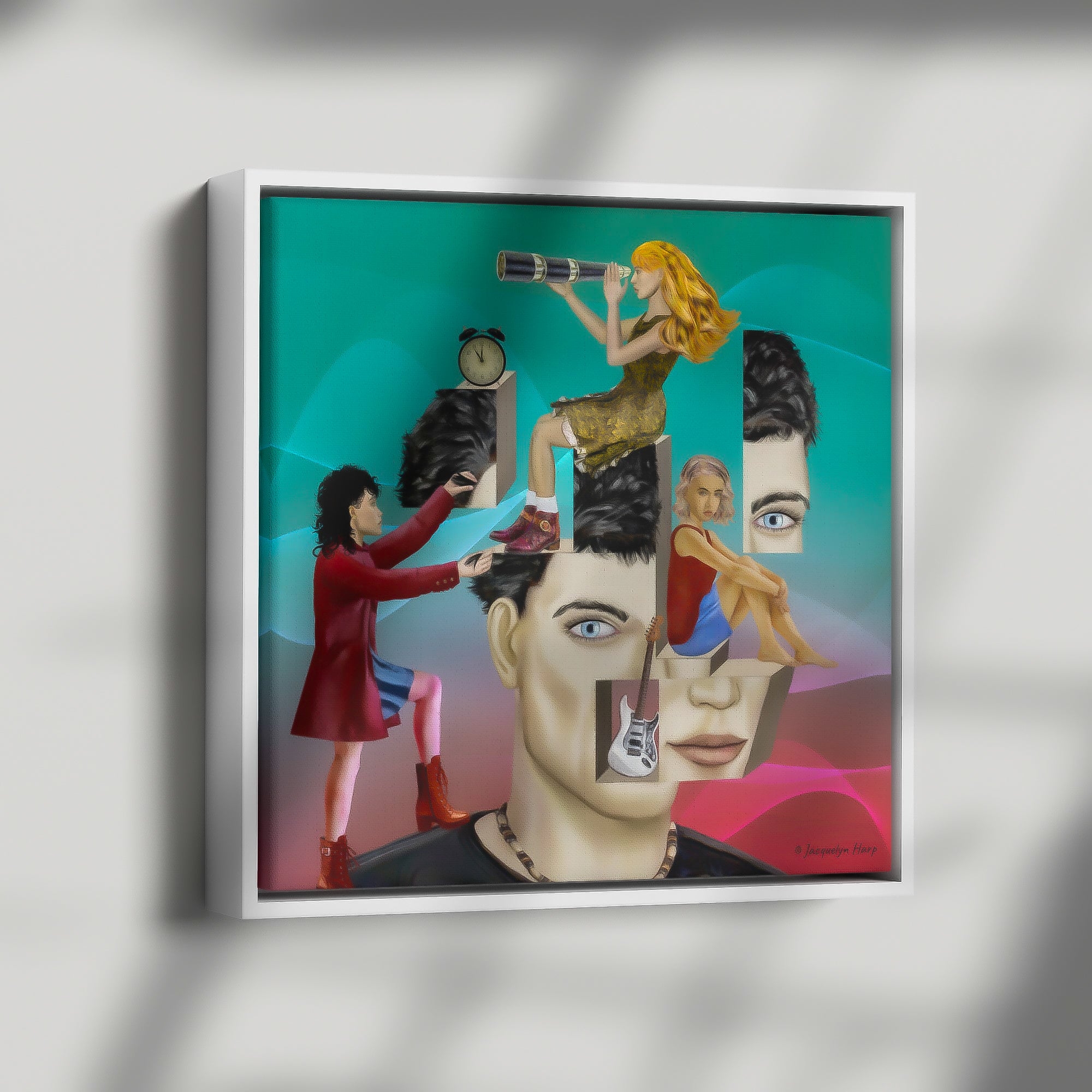 Playing The Field - Framed Art