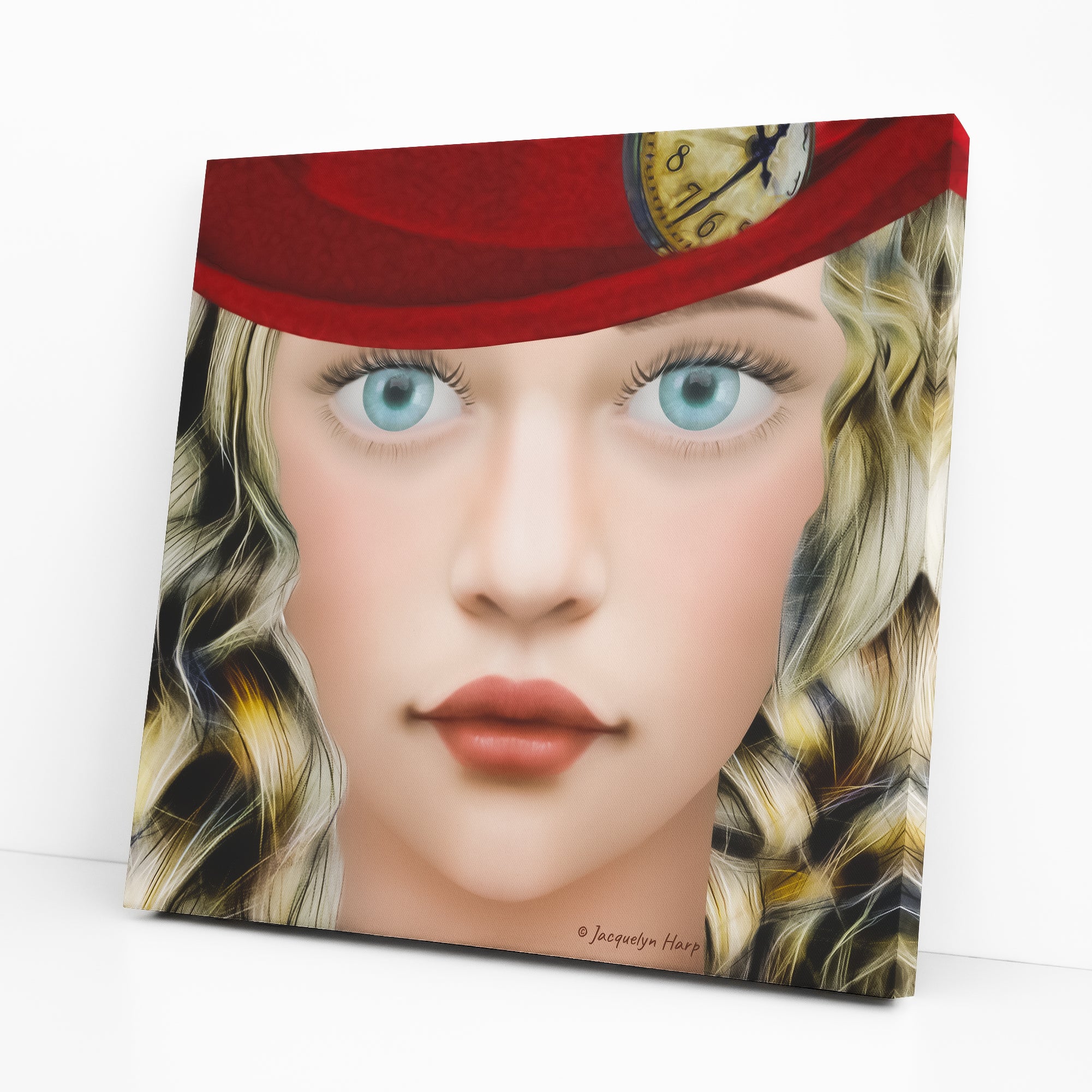 Portrait Of Alice - Canvas Art