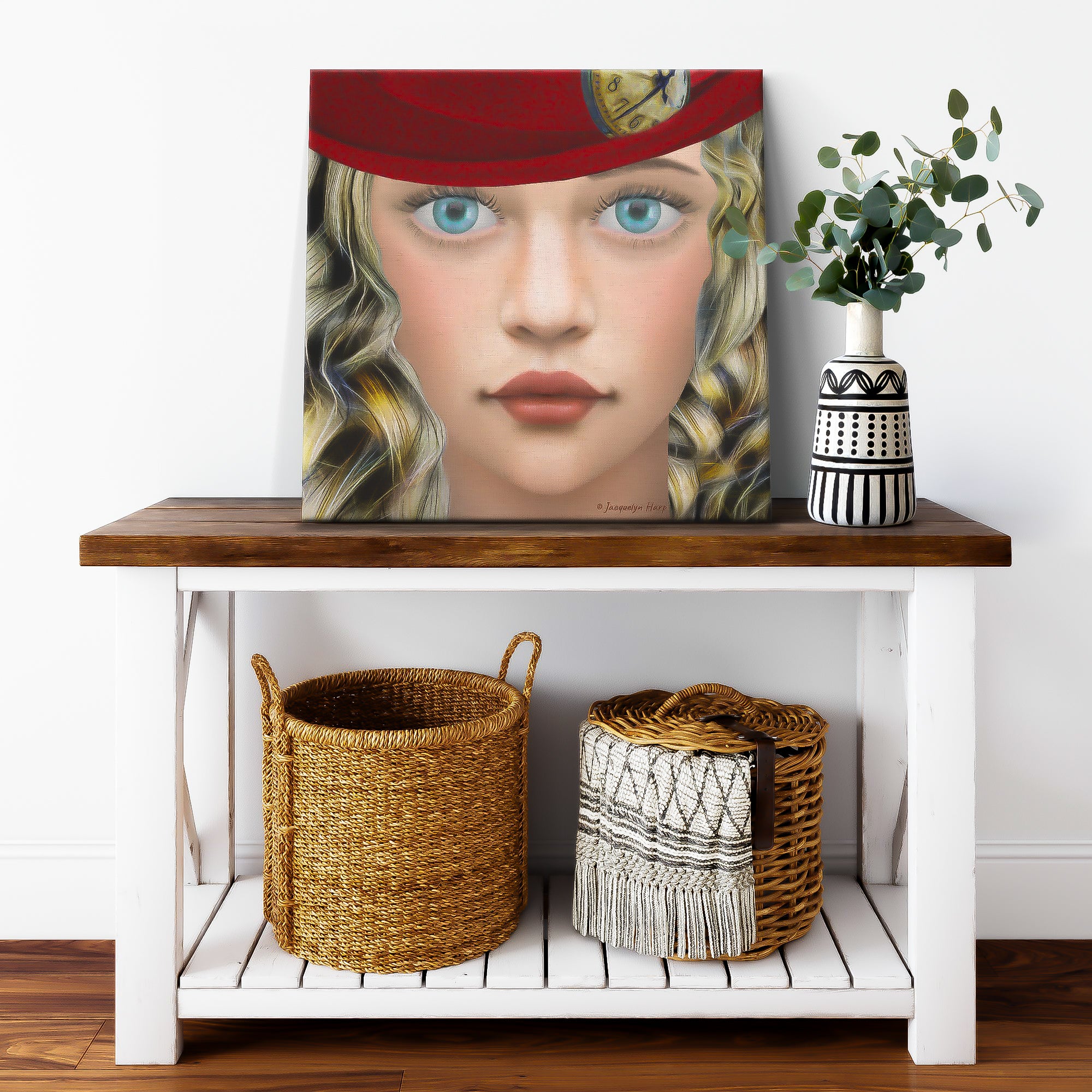 Portrait Of Alice - Canvas Art