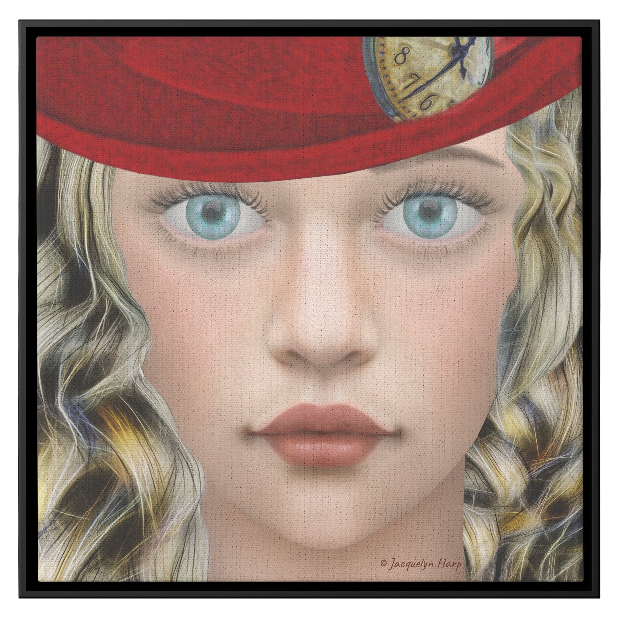 Portrait Of Alice - Framed Art