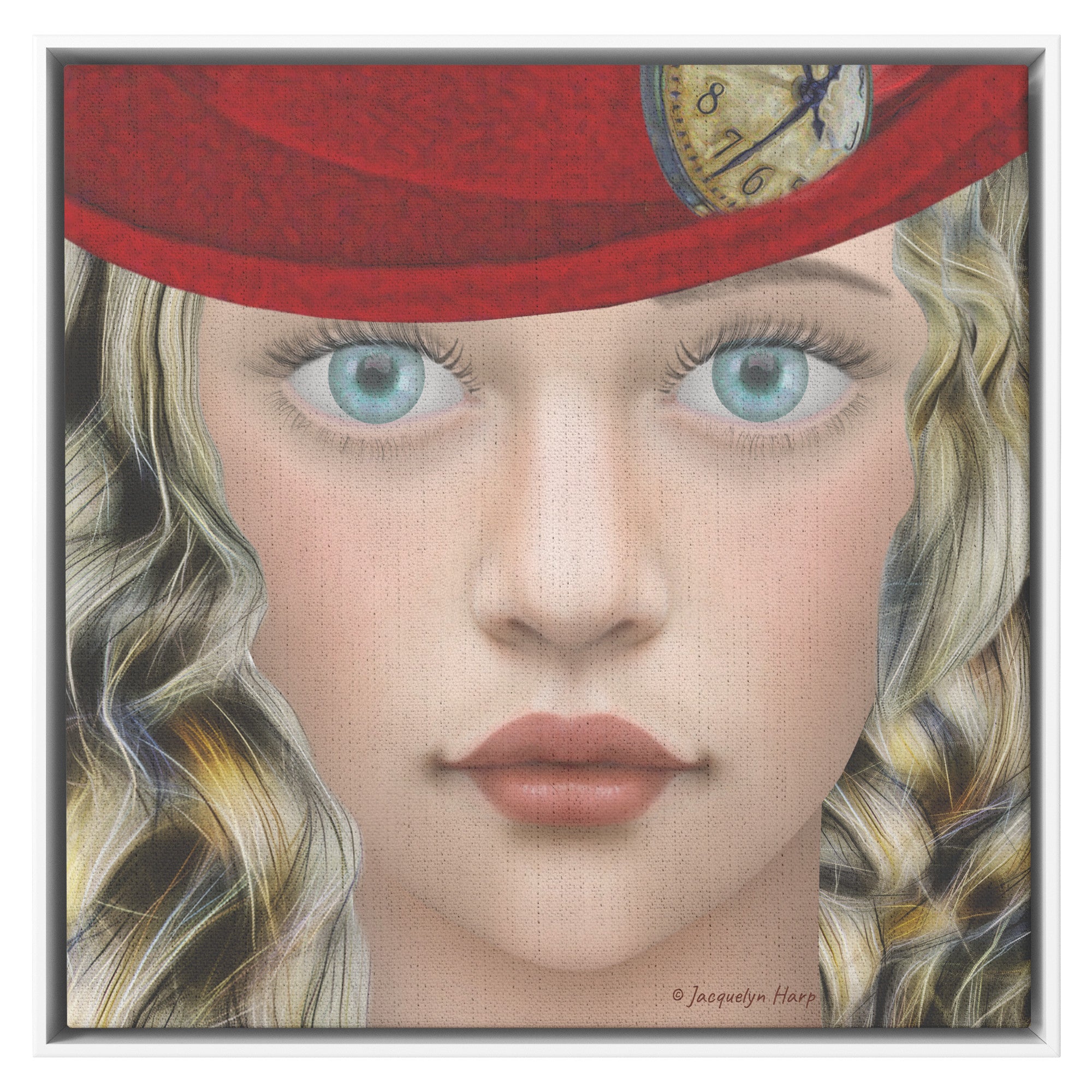 Portrait Of Alice - Framed Art