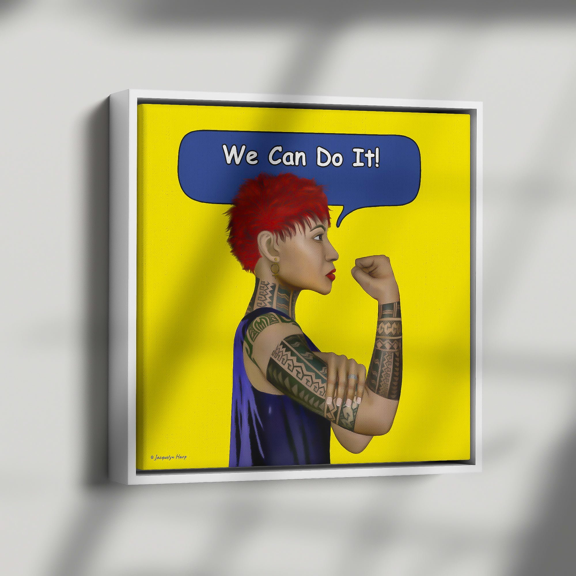 Rosie The Riveter 2.0 - Framed Art
