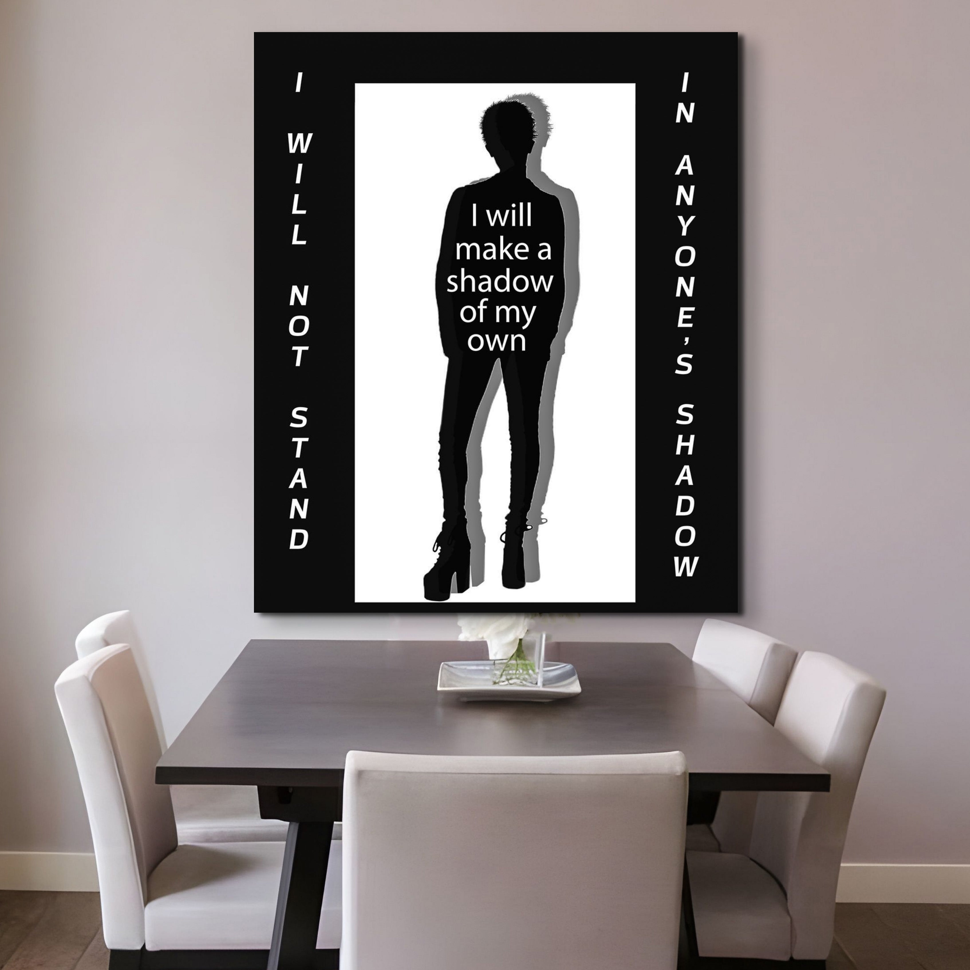 Shadow Of My Own - Canvas Art