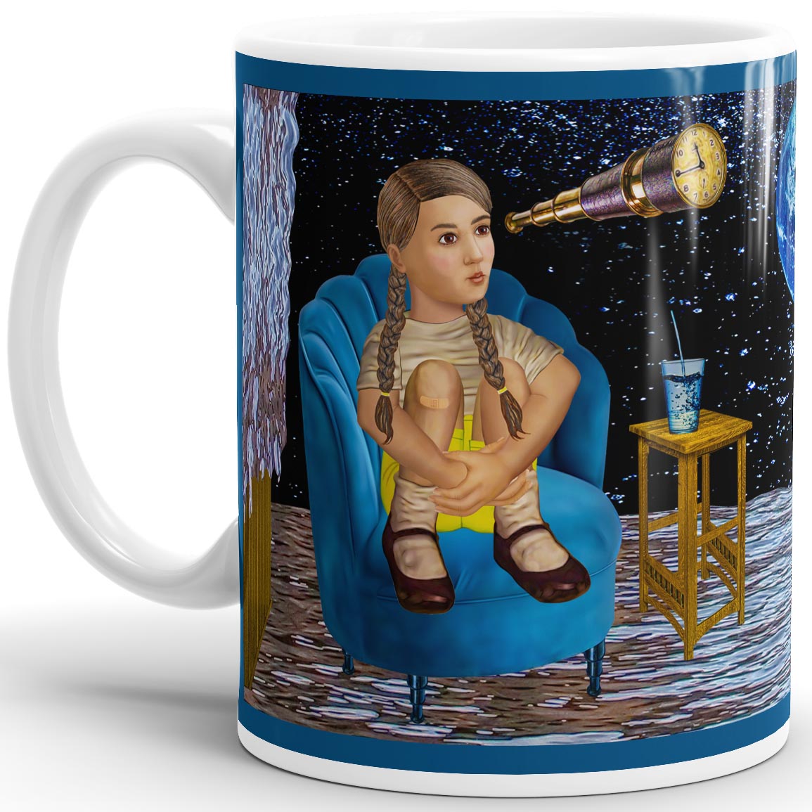 Somewhere Out There -11oz White Mug