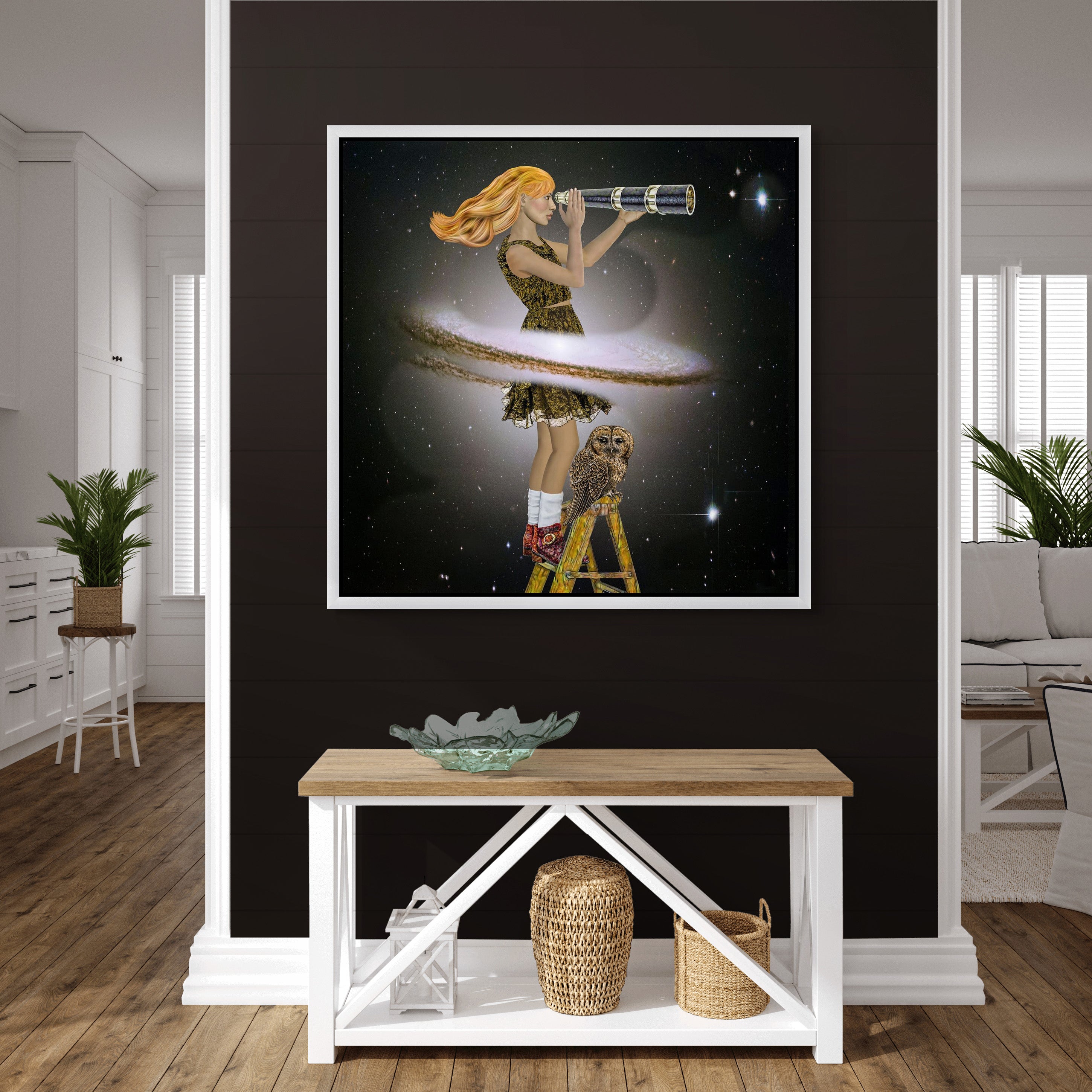 Stargazer - Framed Art