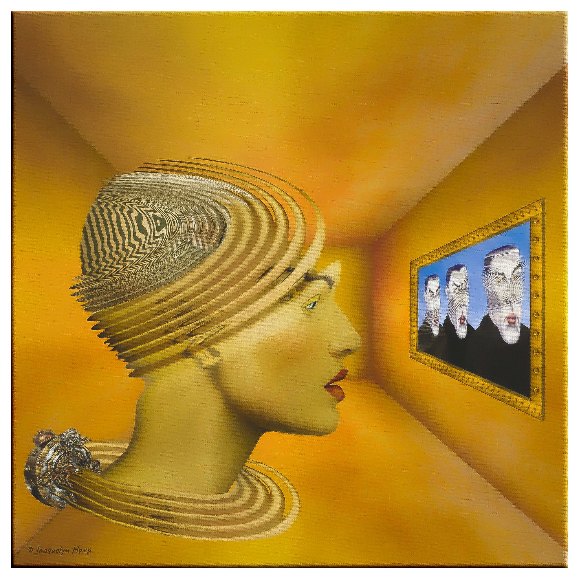 Scenes From The Future No. 2 - Canvas Art