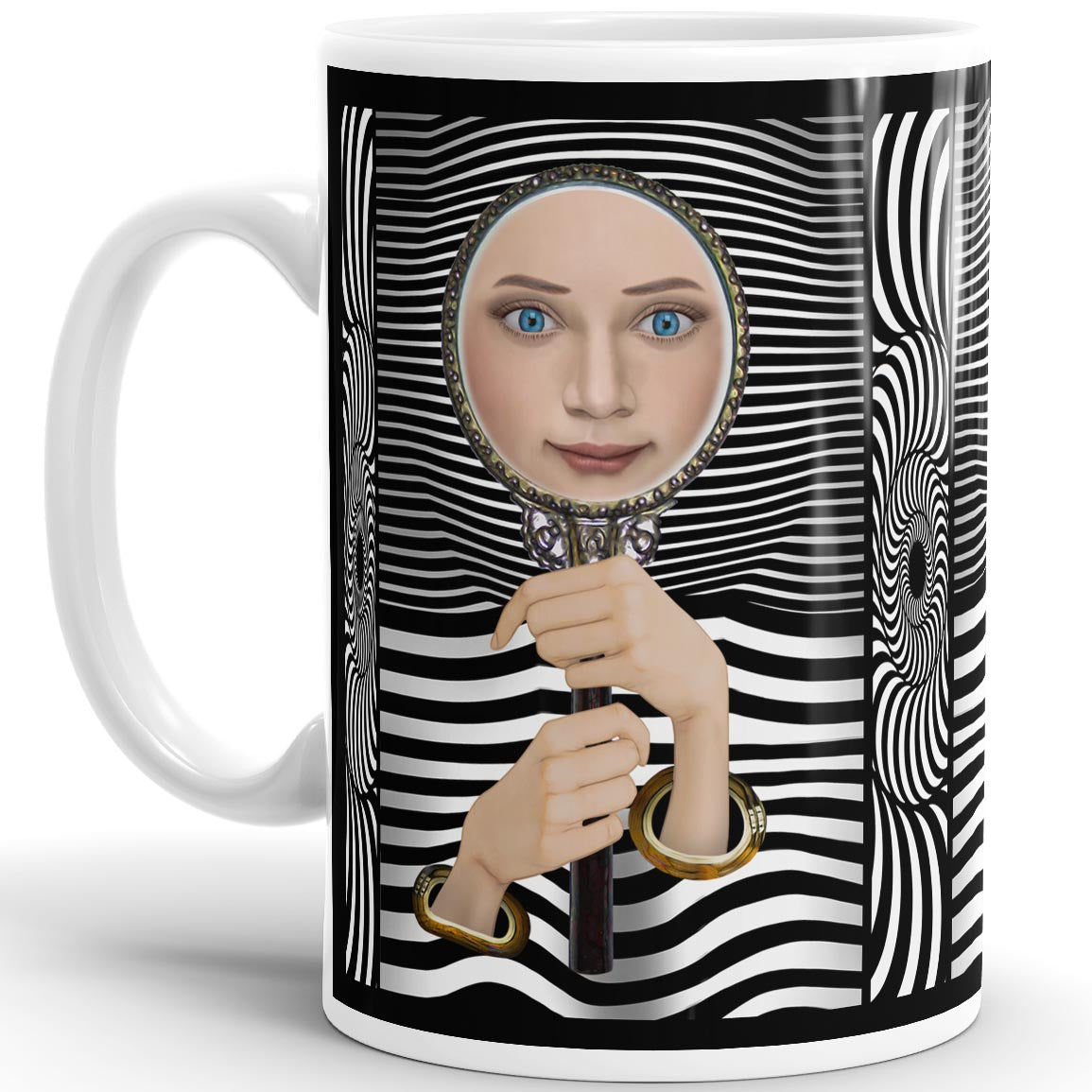 The Looking Glass - 15oz White Mug