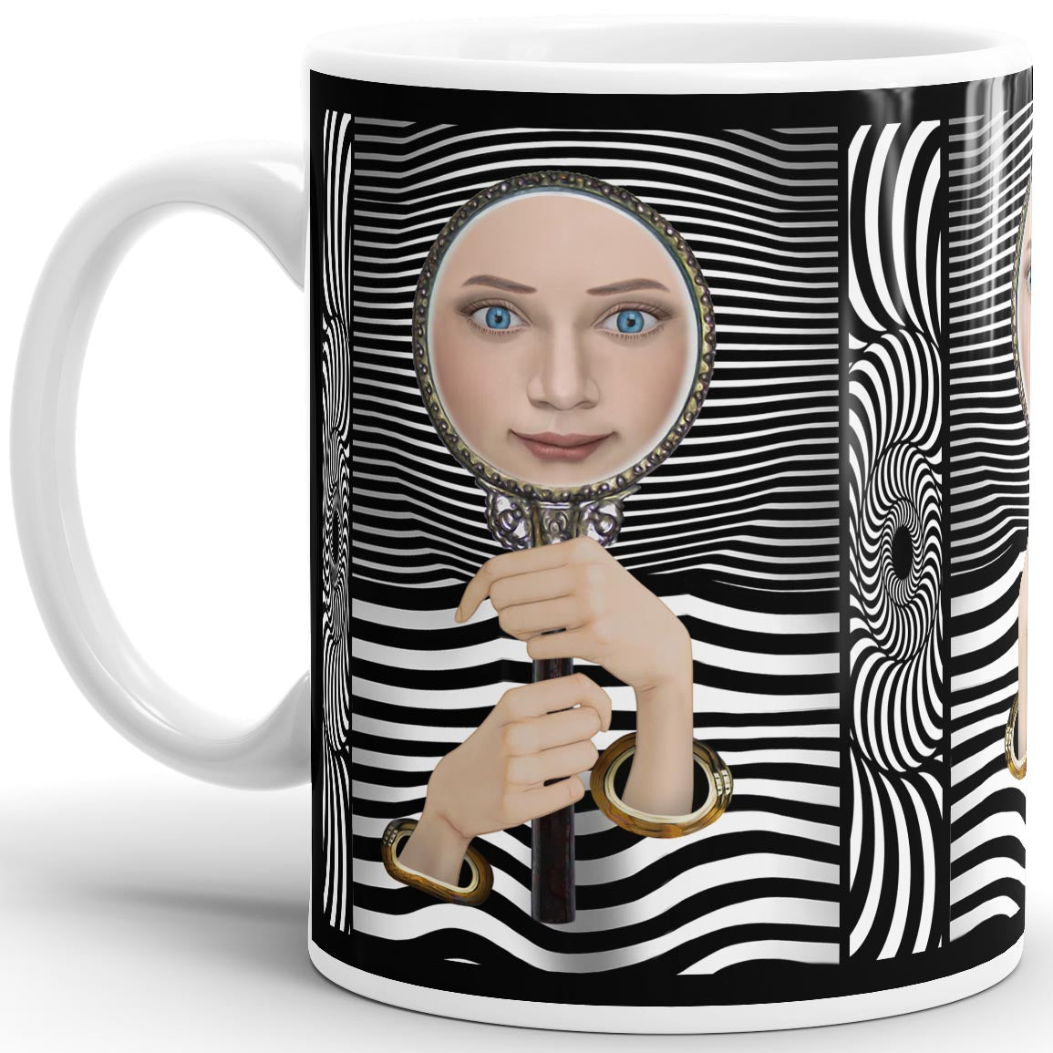 The Looking Glass -11oz White Mug