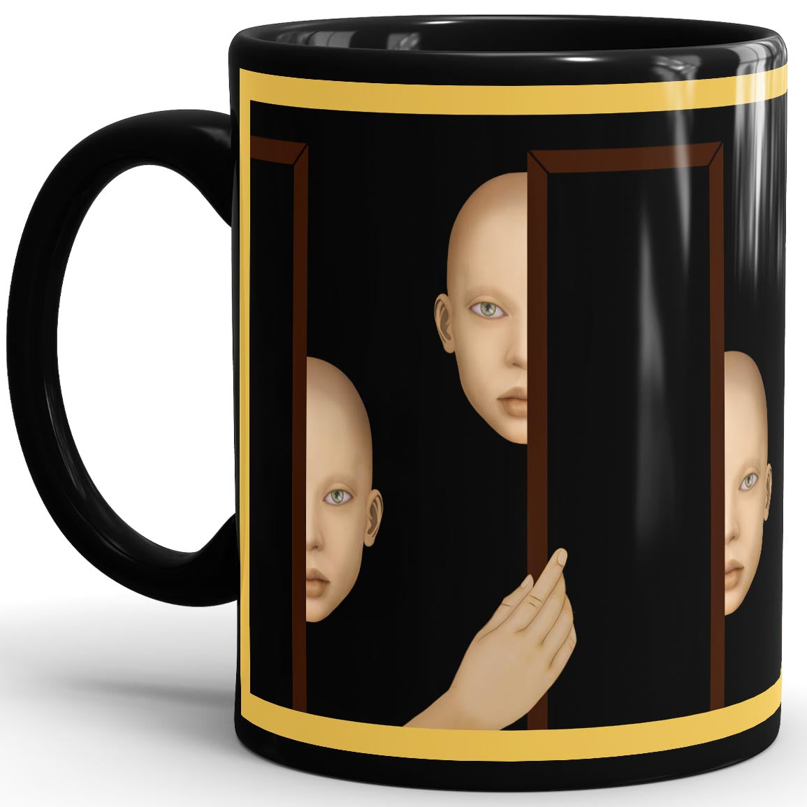 The Watchers - 11oz Black Mug