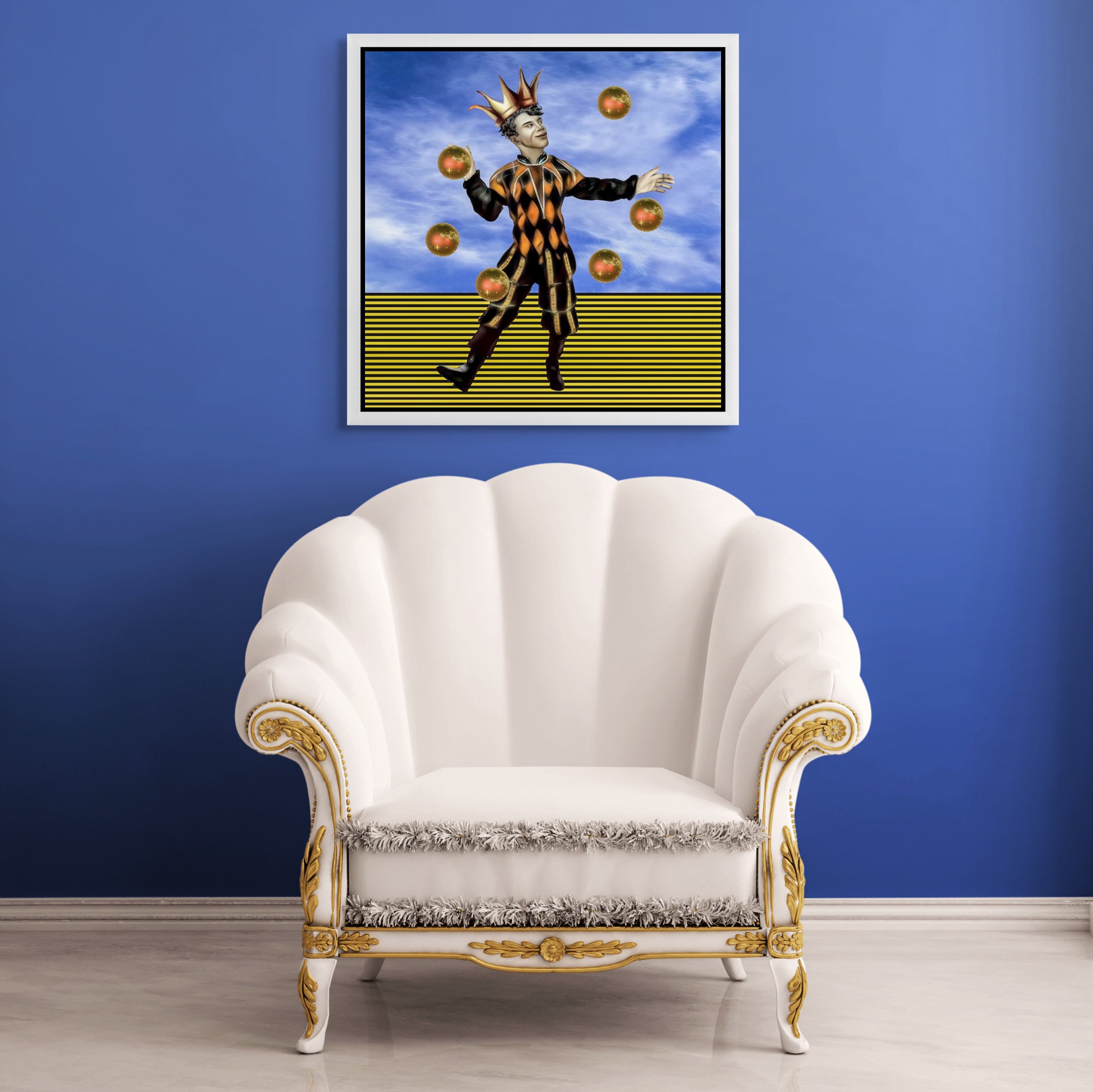 The Juggler - Framed Art