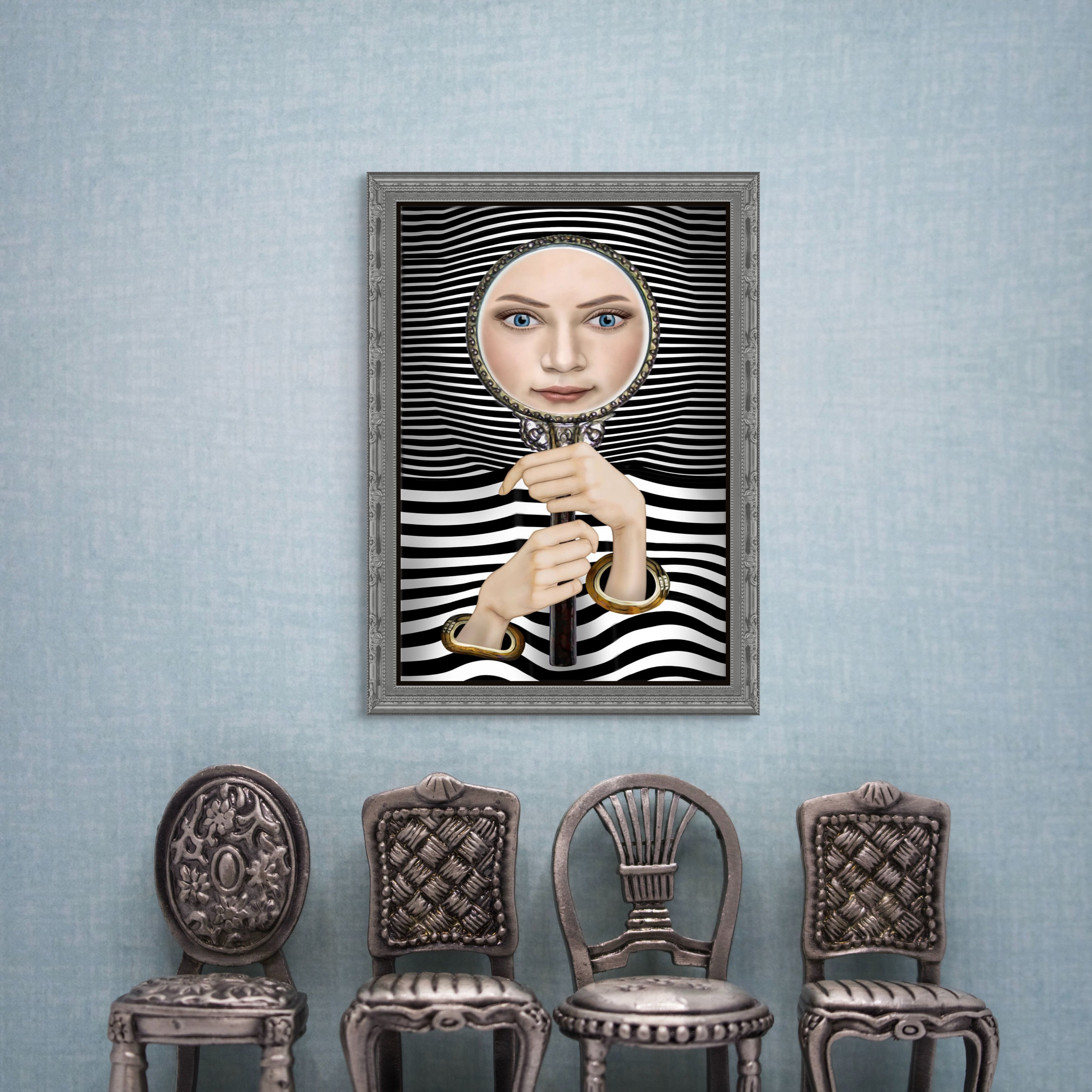 The Looking Glass - Canvas Art